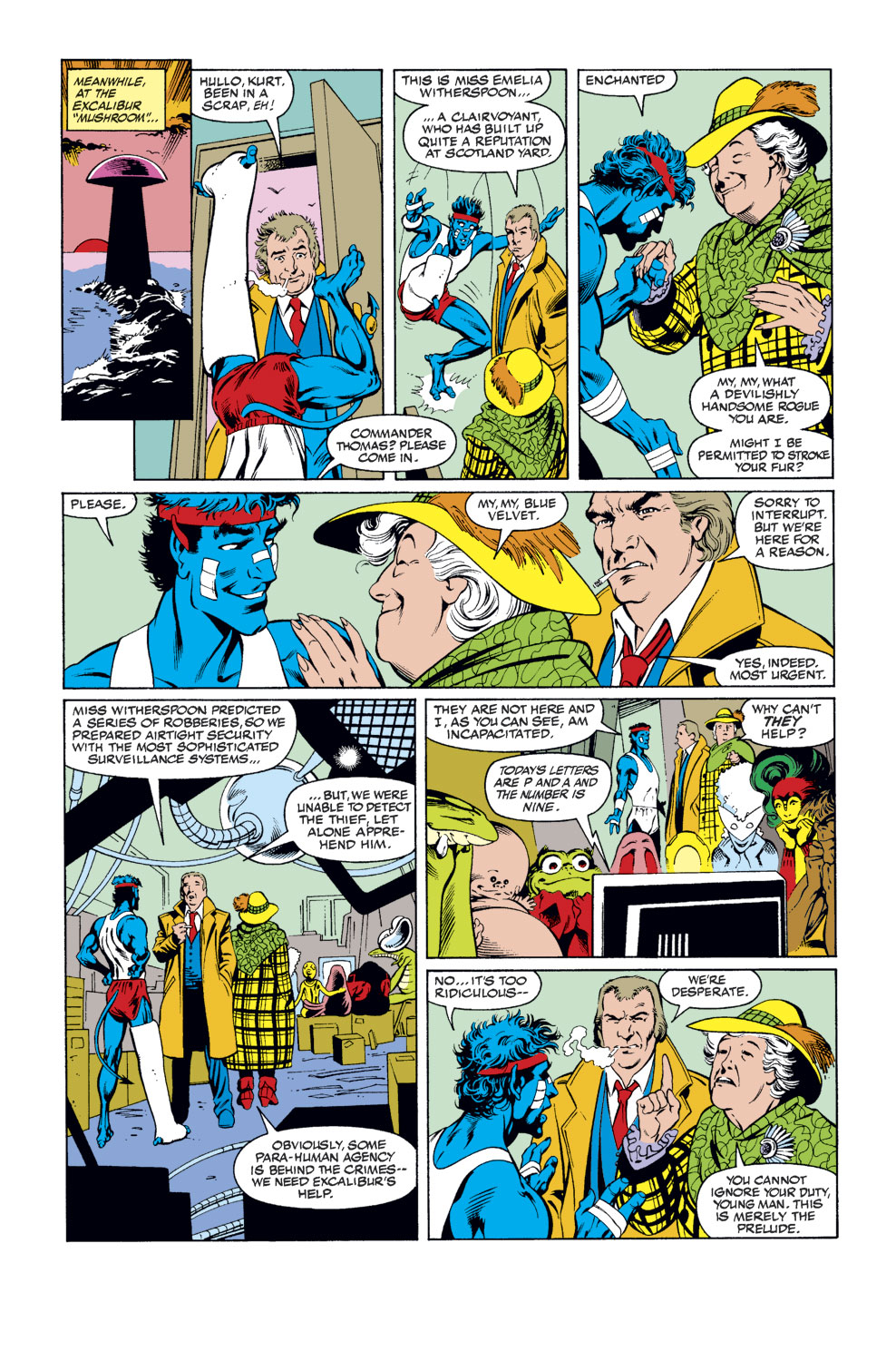 Read online Excalibur (1988) comic -  Issue #44 - 15