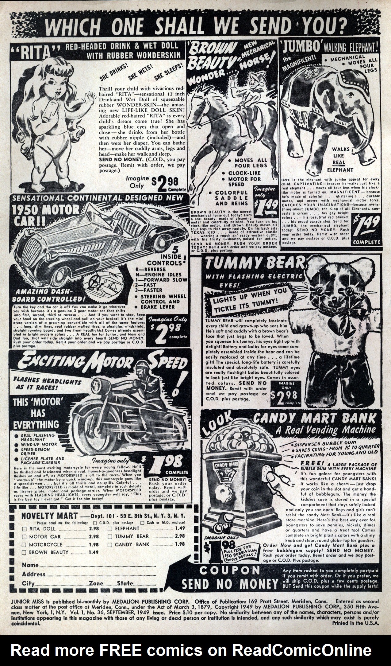 Read online Junior Miss (1947) comic -  Issue #36 - 2