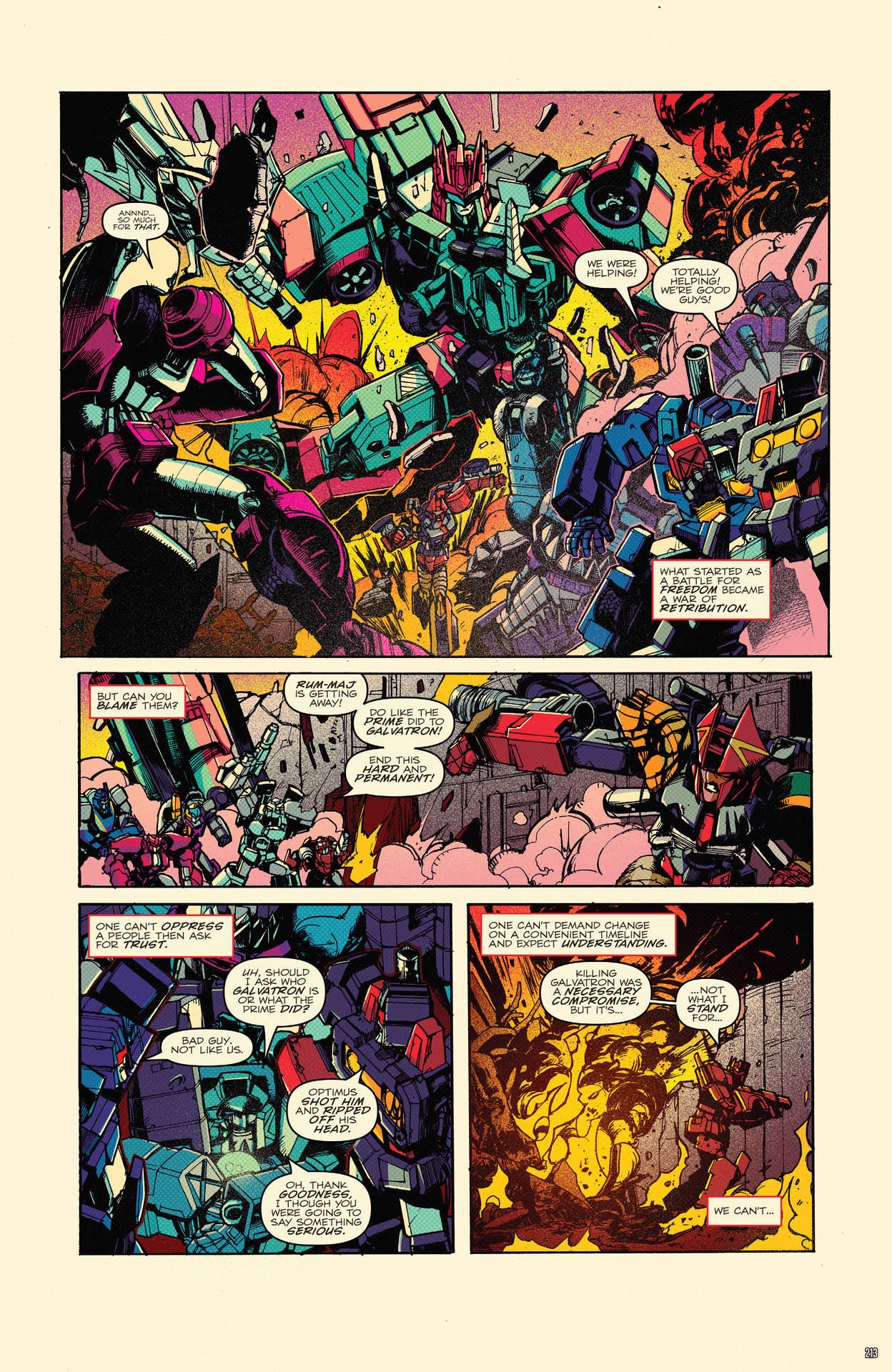 Read online Transformers: The IDW Collection Phase Three comic -  Issue # TPB 2 (Part 3) - 14