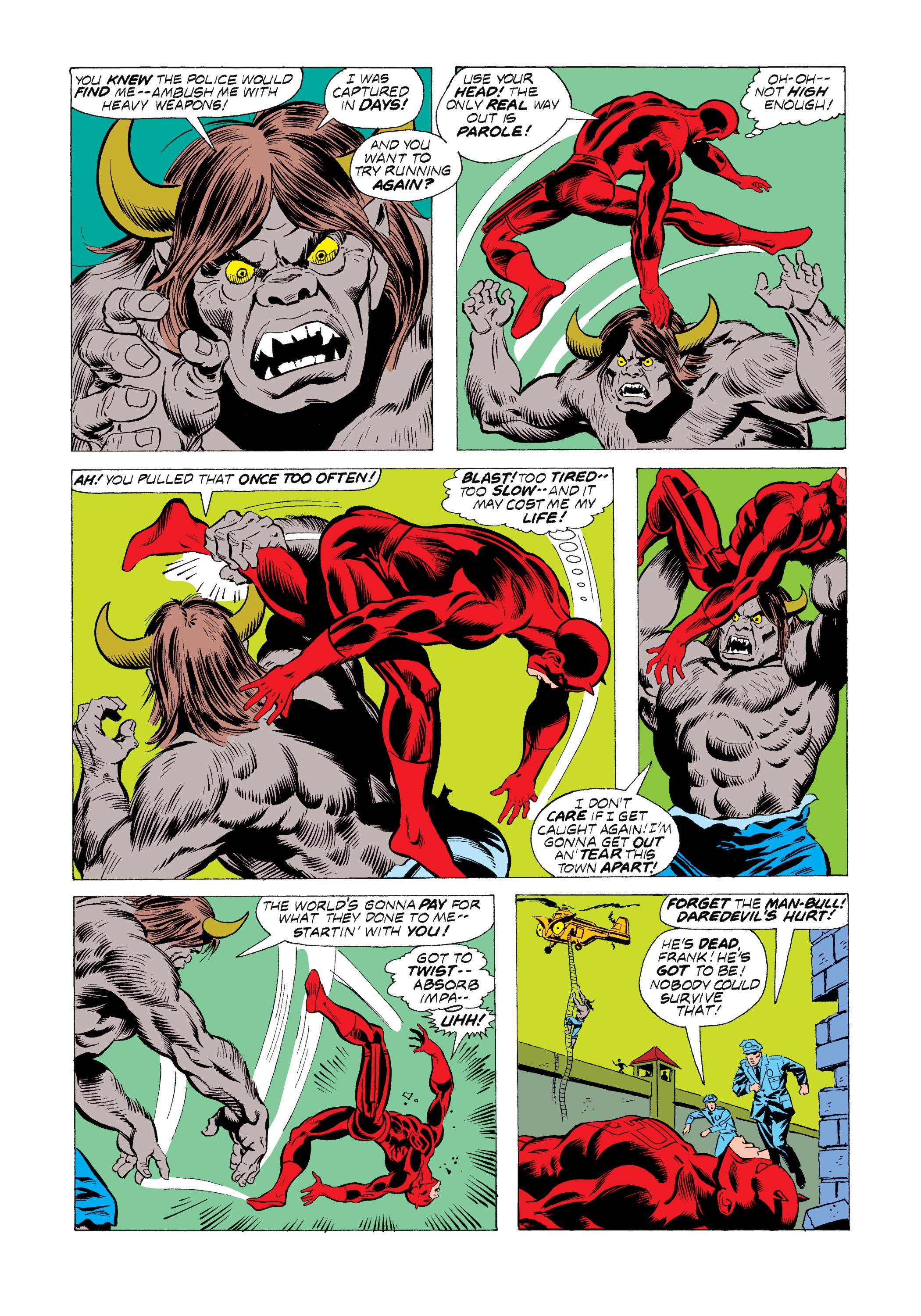 Read online Marvel Masterworks: Daredevil comic -  Issue # TPB 14 (Part 1) - 14