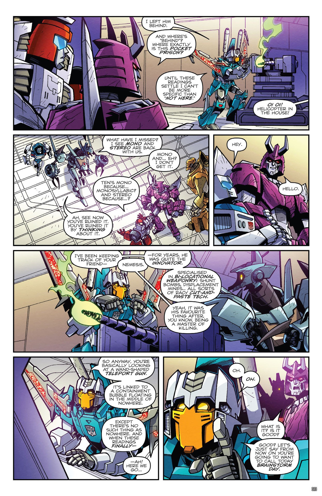 Read online Transformers: The IDW Collection Phase Three comic -  Issue # TPB 2 (Part 4) - 24