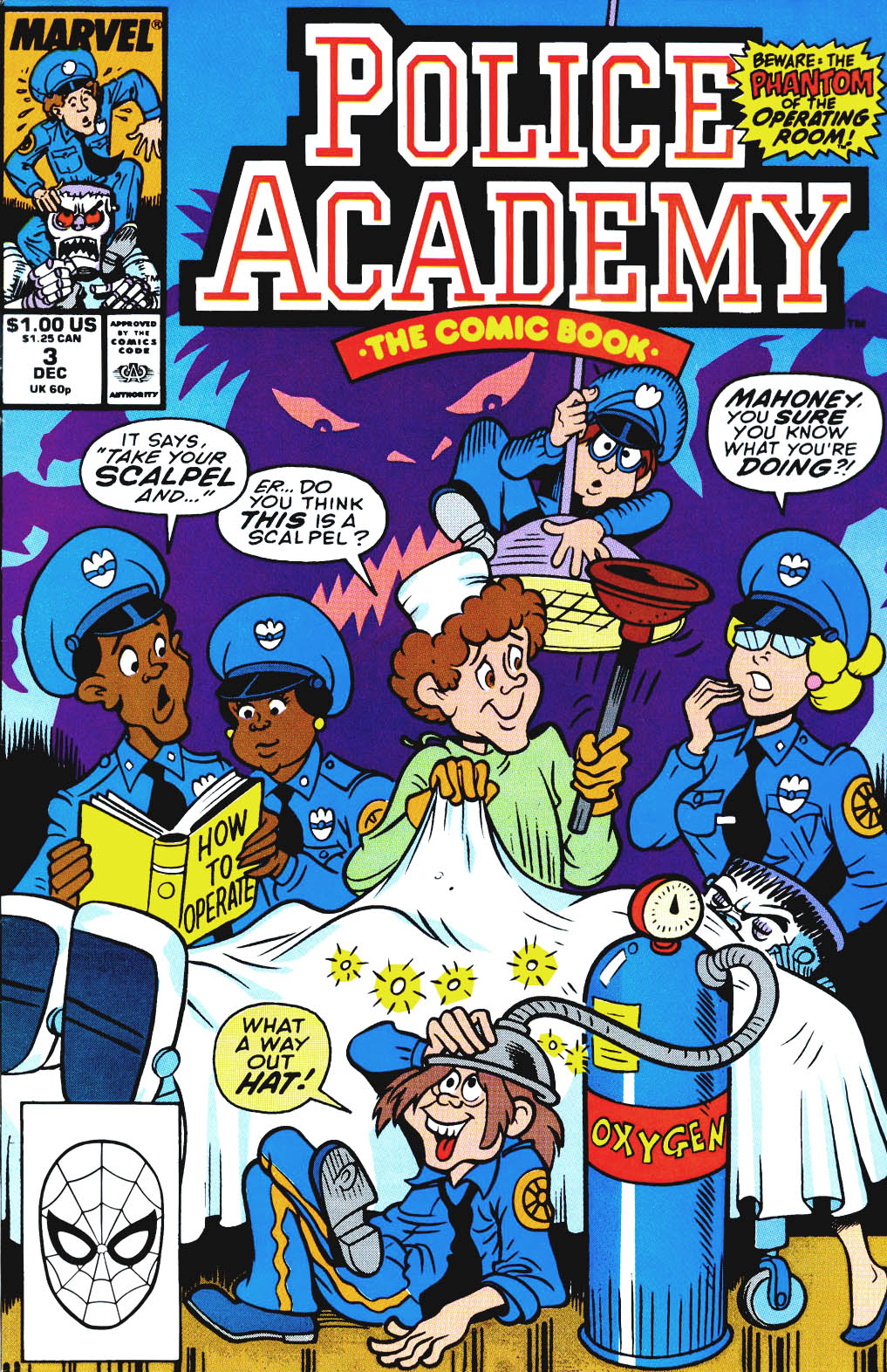 Read online Police Academy comic -  Issue #3 - 1