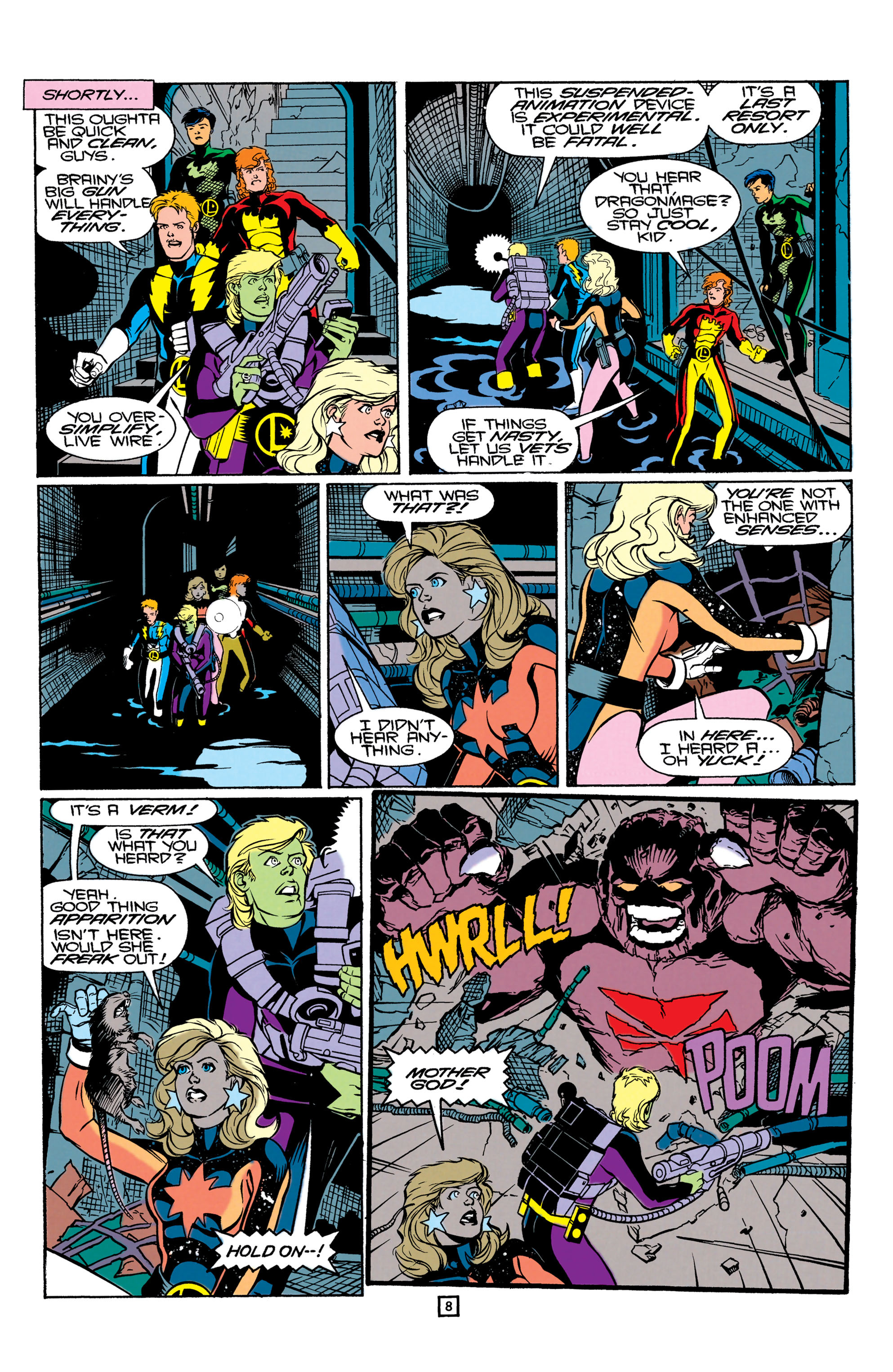 Read online Legionnaires comic -  Issue #3 - 9
