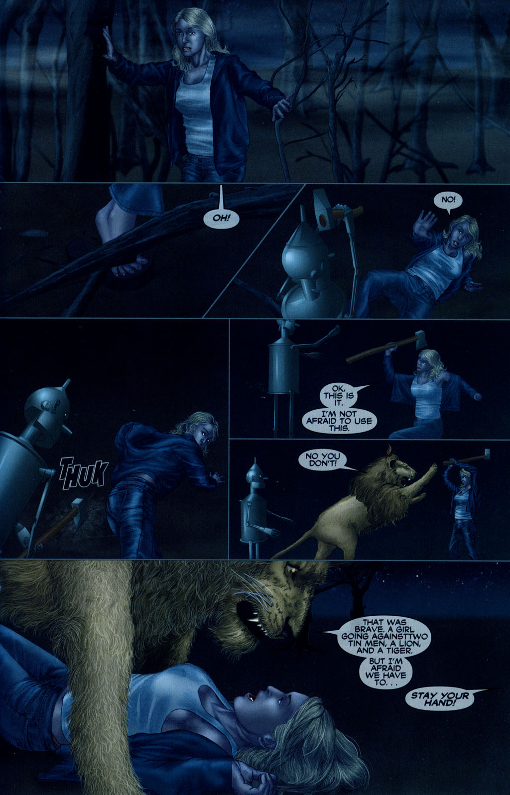 Read online The Oz/Wonderland Chronicles comic -  Issue #1 - 29