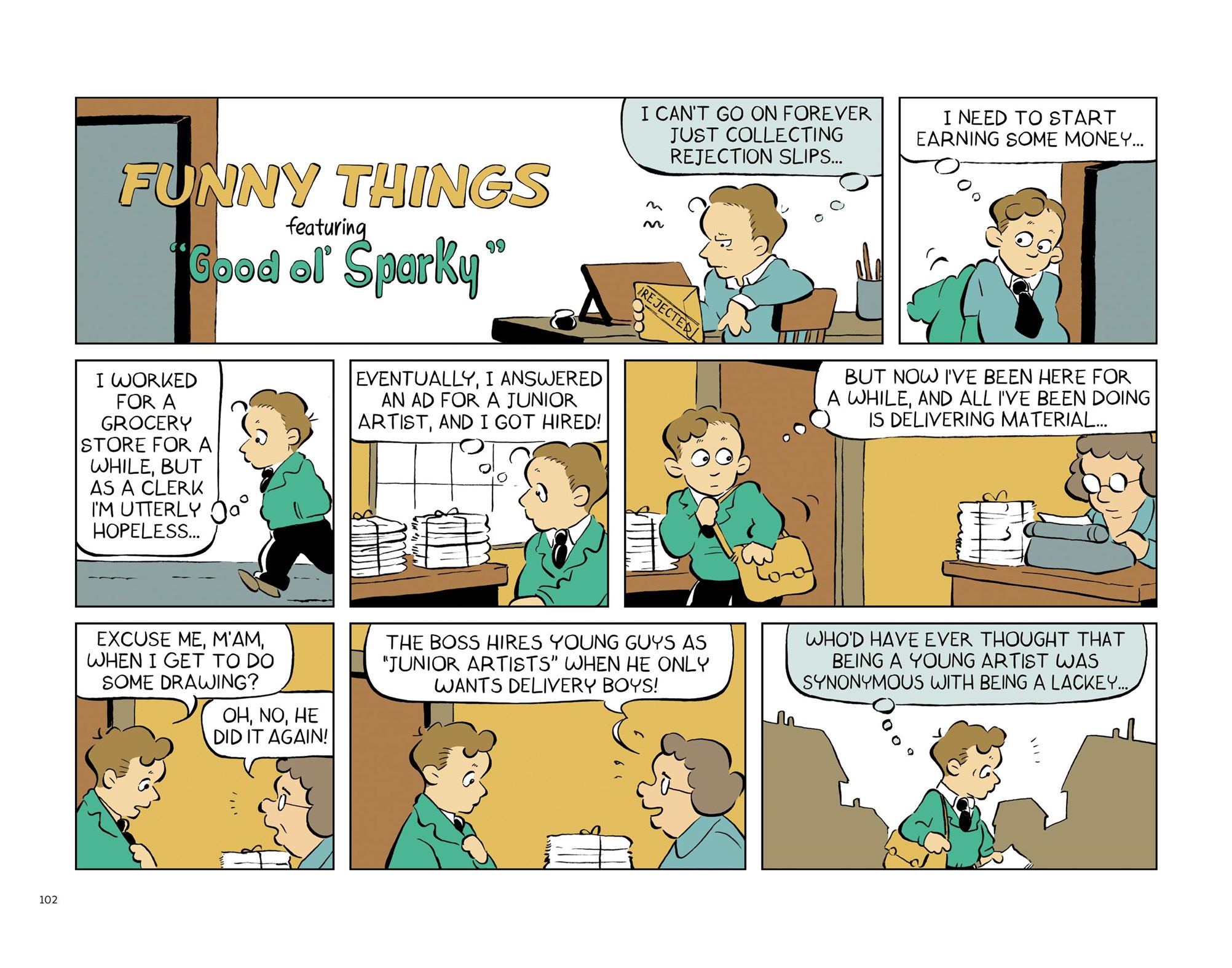 Read online Funny Things: A Comic Strip Biography of Charles M. Schulz comic -  Issue # TPB (Part 2) - 5