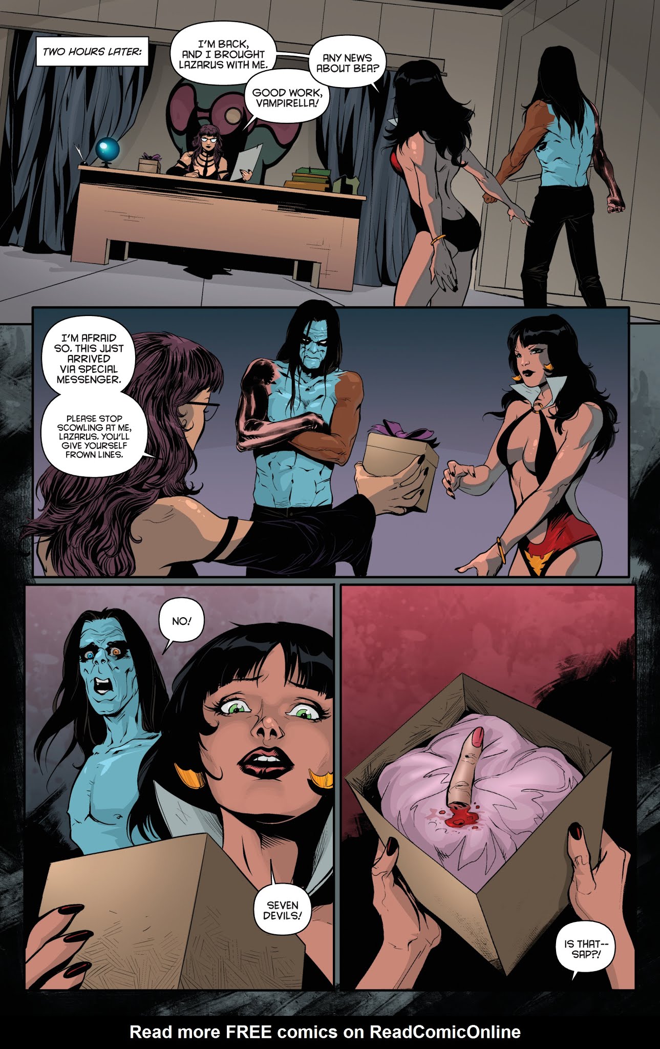 Read online Vampirella: The Dynamite Years Omnibus comic -  Issue # TPB 3 (Part 4) - 76