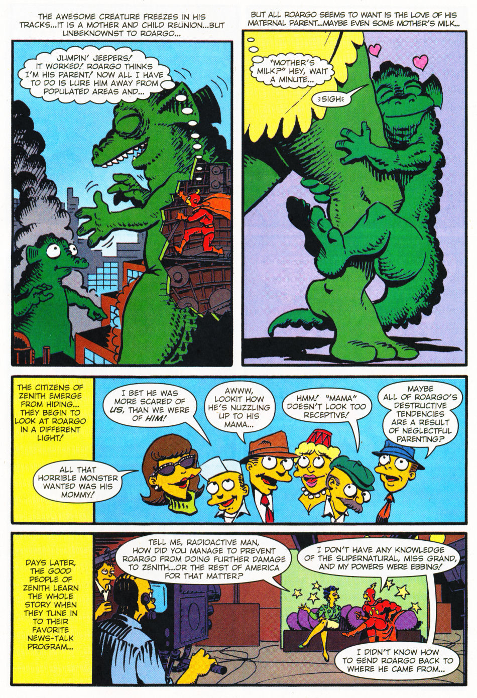 Read online Bongo Comics Presents Simpsons Super Spectacular comic -  Issue #1 - 44