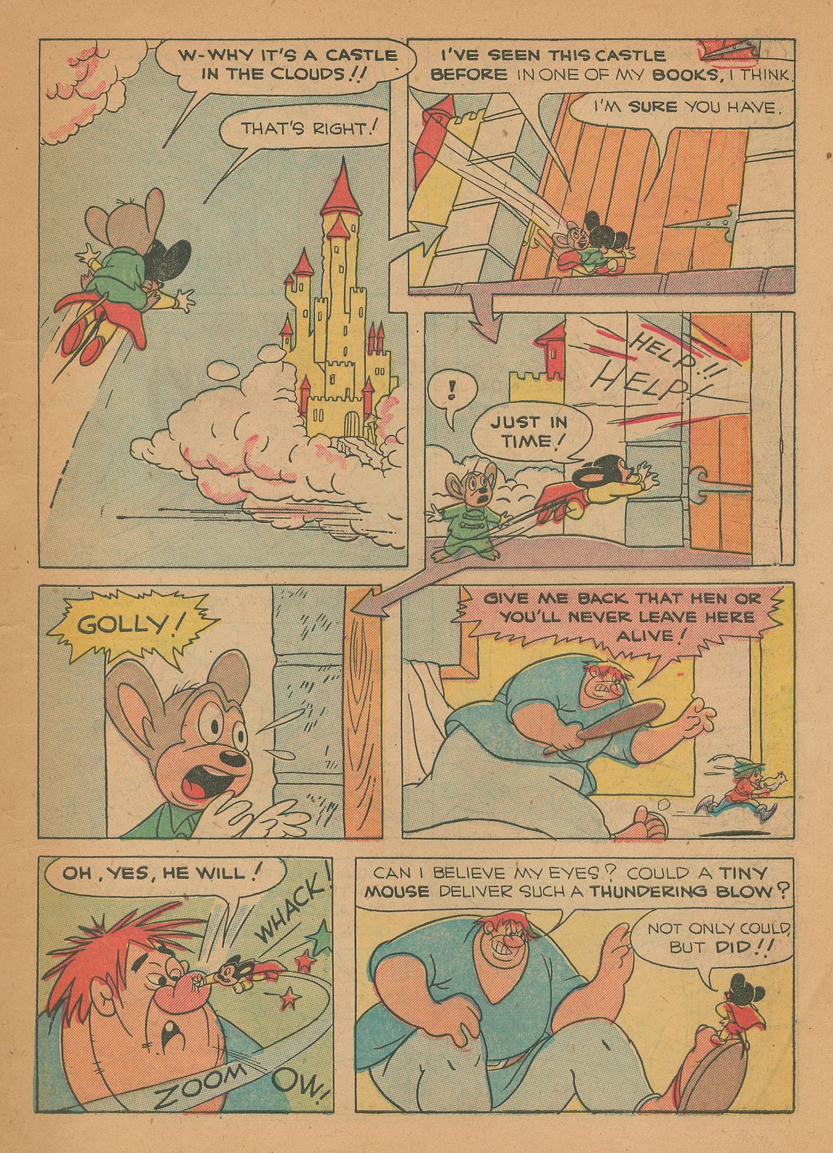 Read online Paul Terry's Mighty Mouse Comics comic -  Issue #24 - 7