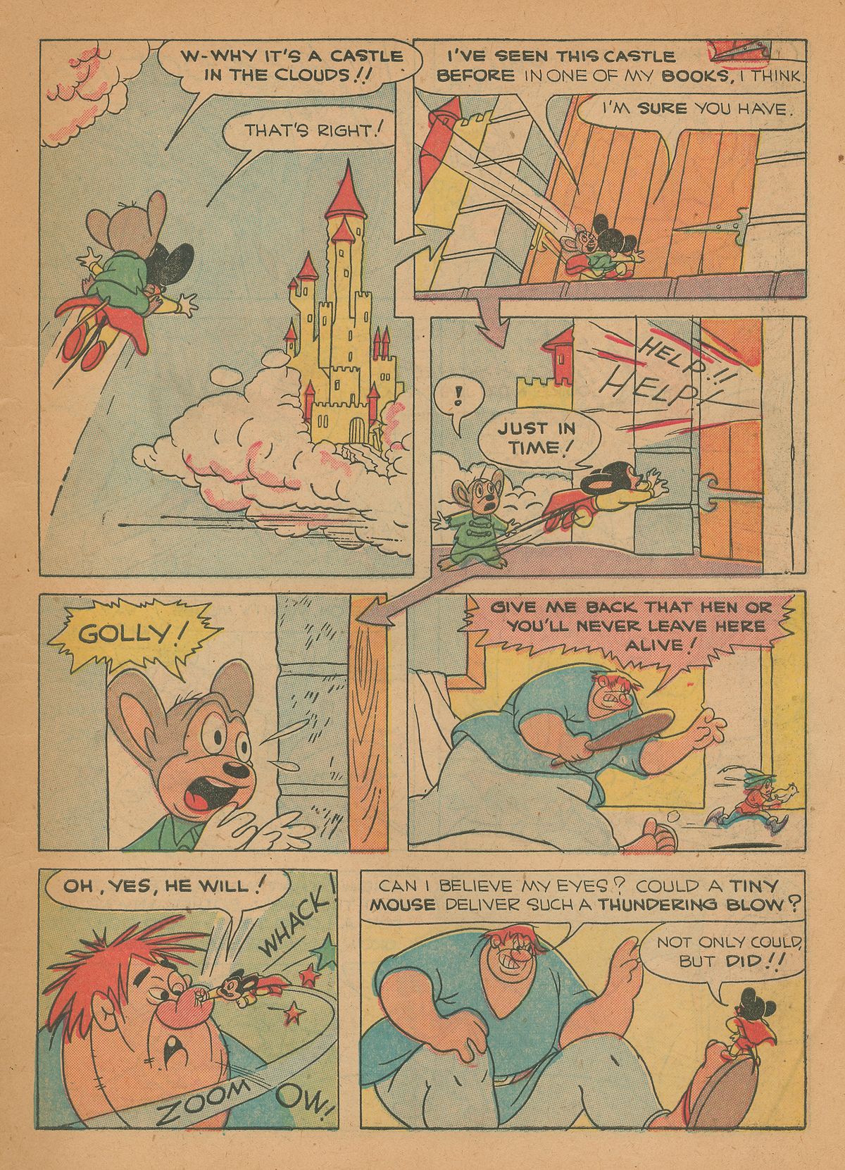 Read online Paul Terry's Mighty Mouse Comics comic -  Issue #24 - 7