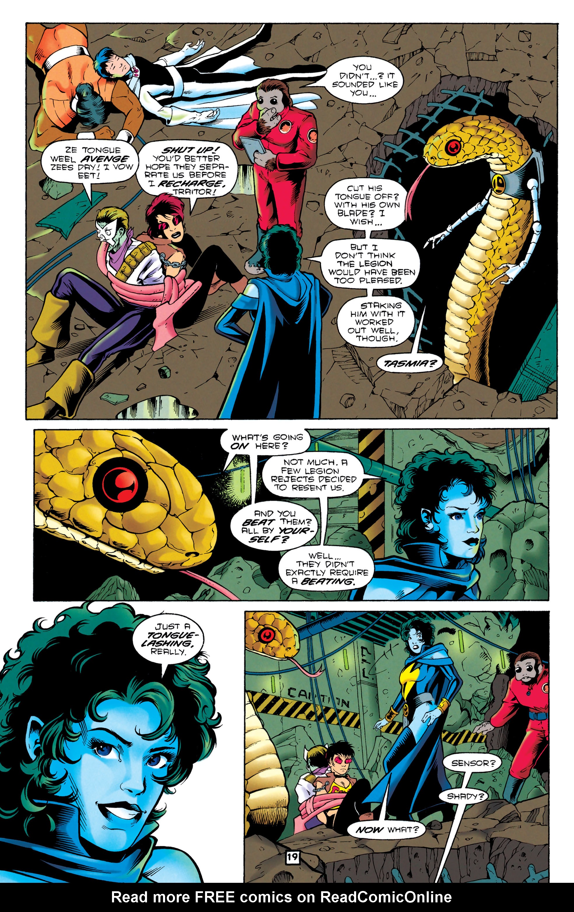 Read online Legionnaires comic -  Issue #44 - 20