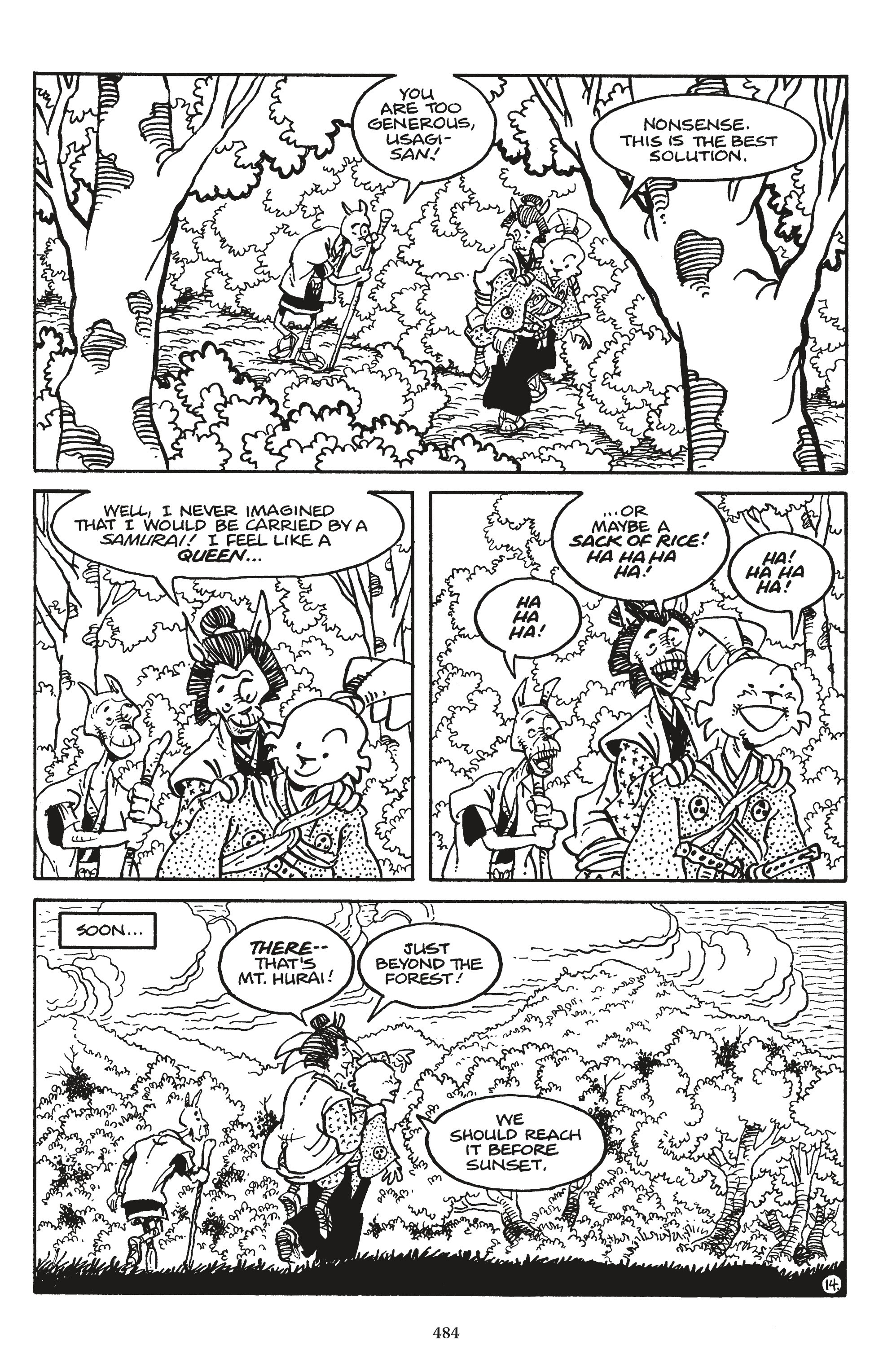 Read online The Usagi Yojimbo Saga comic -  Issue # TPB 8 (Part 5) - 82