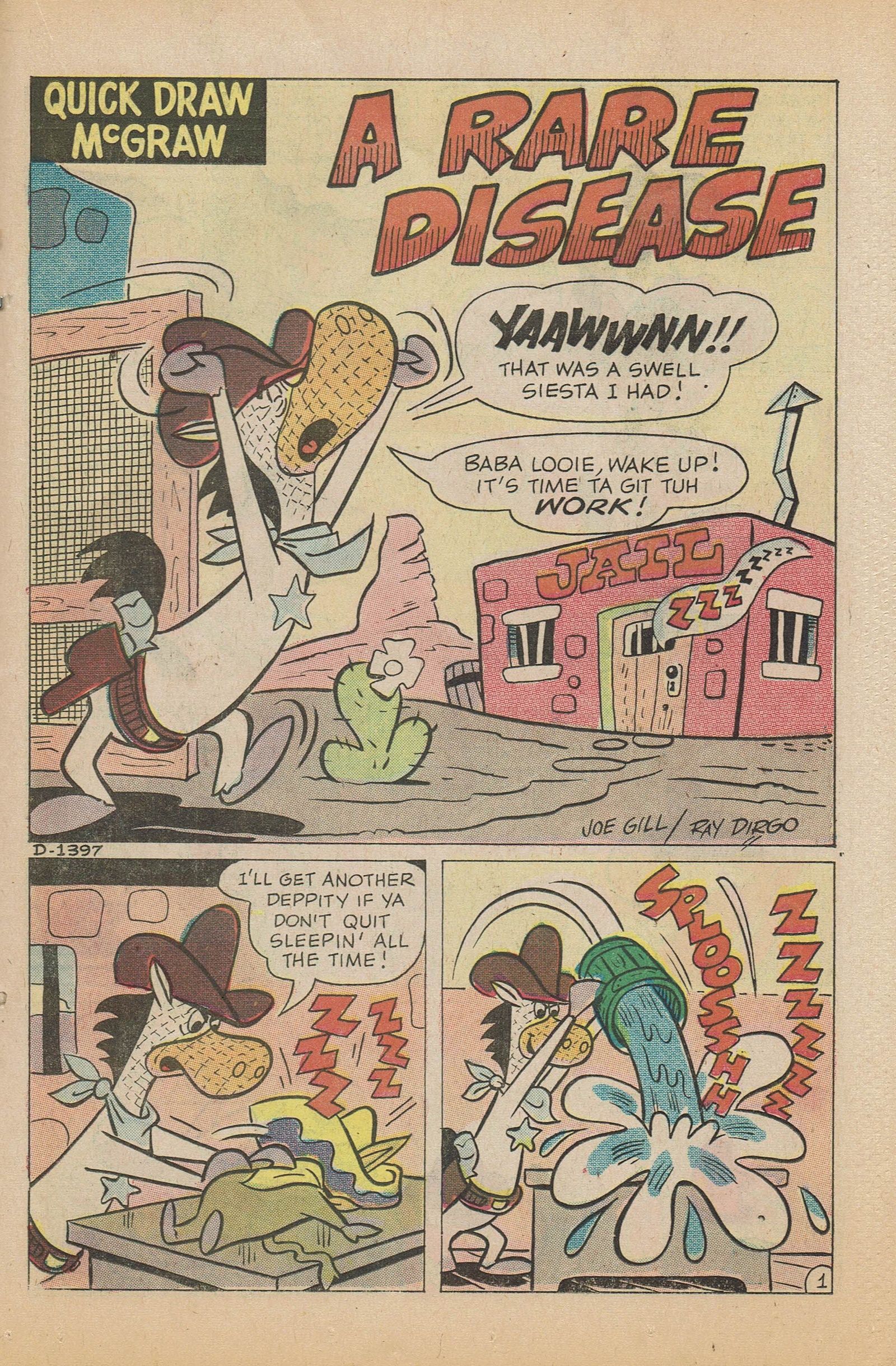 Read online Quick Draw McGraw comic -  Issue #4 - 16