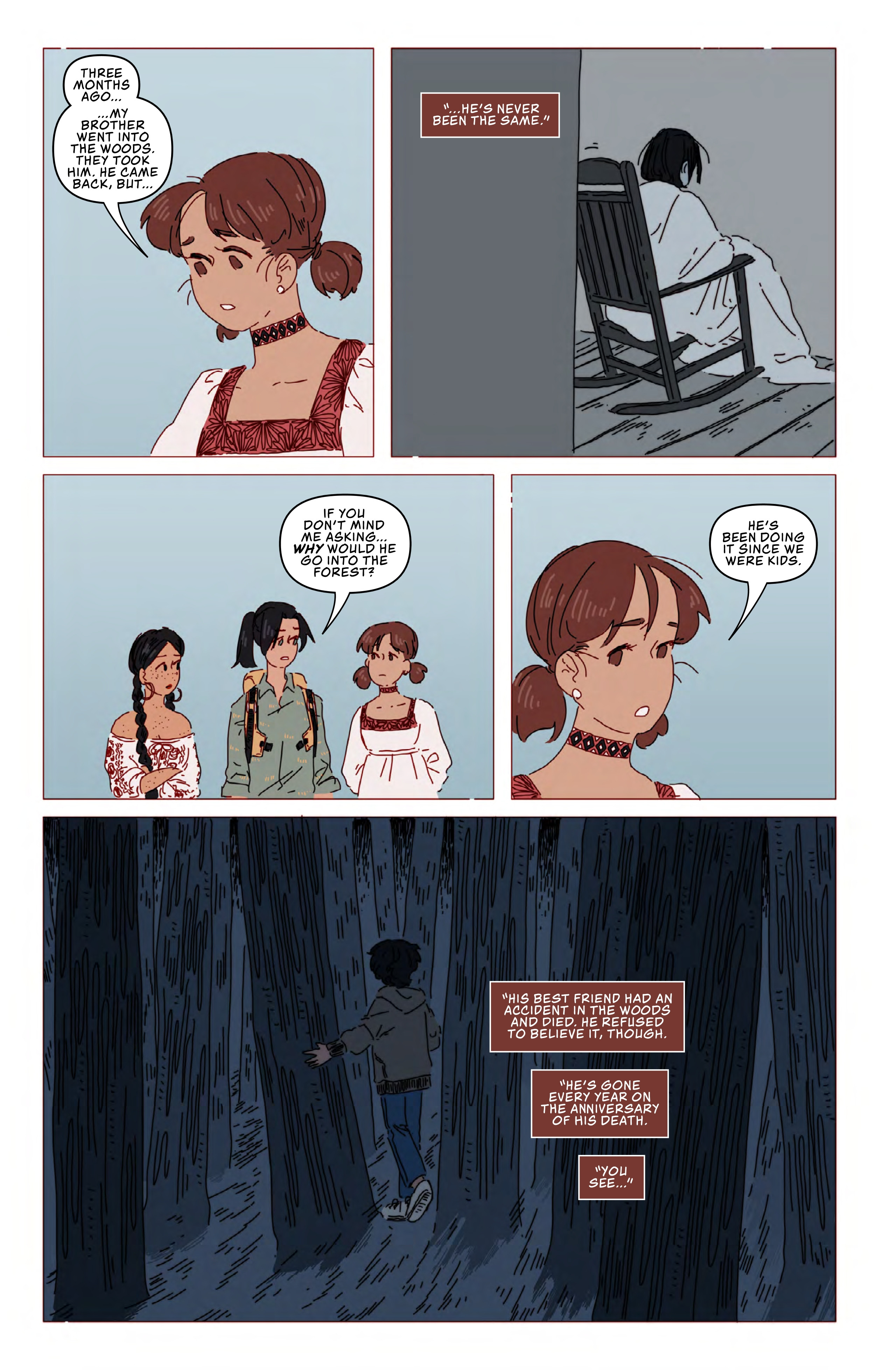 Read online Whisper of the Woods comic -  Issue # TPB - 23