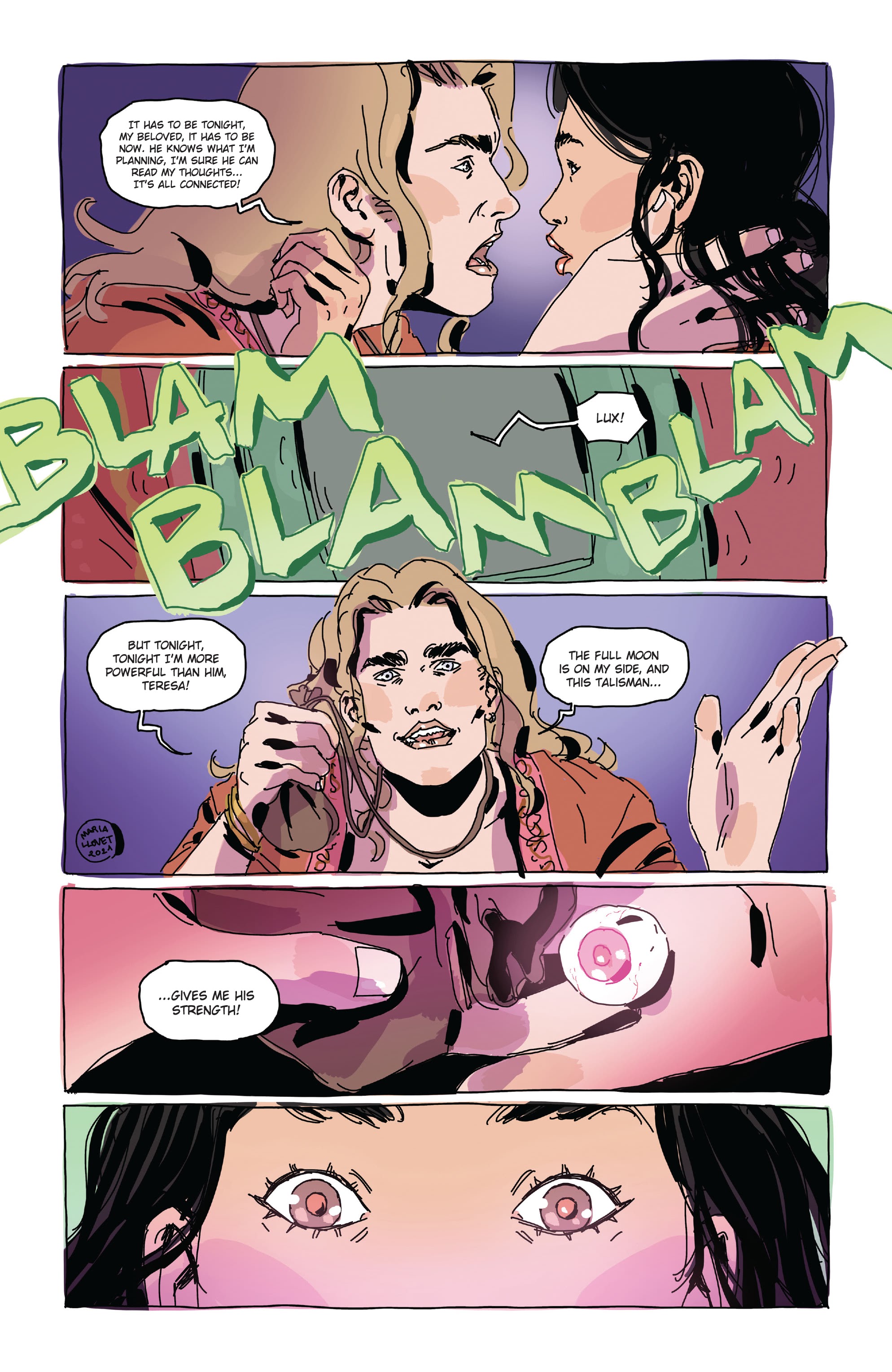 Read online Luna comic -  Issue #4 - 16