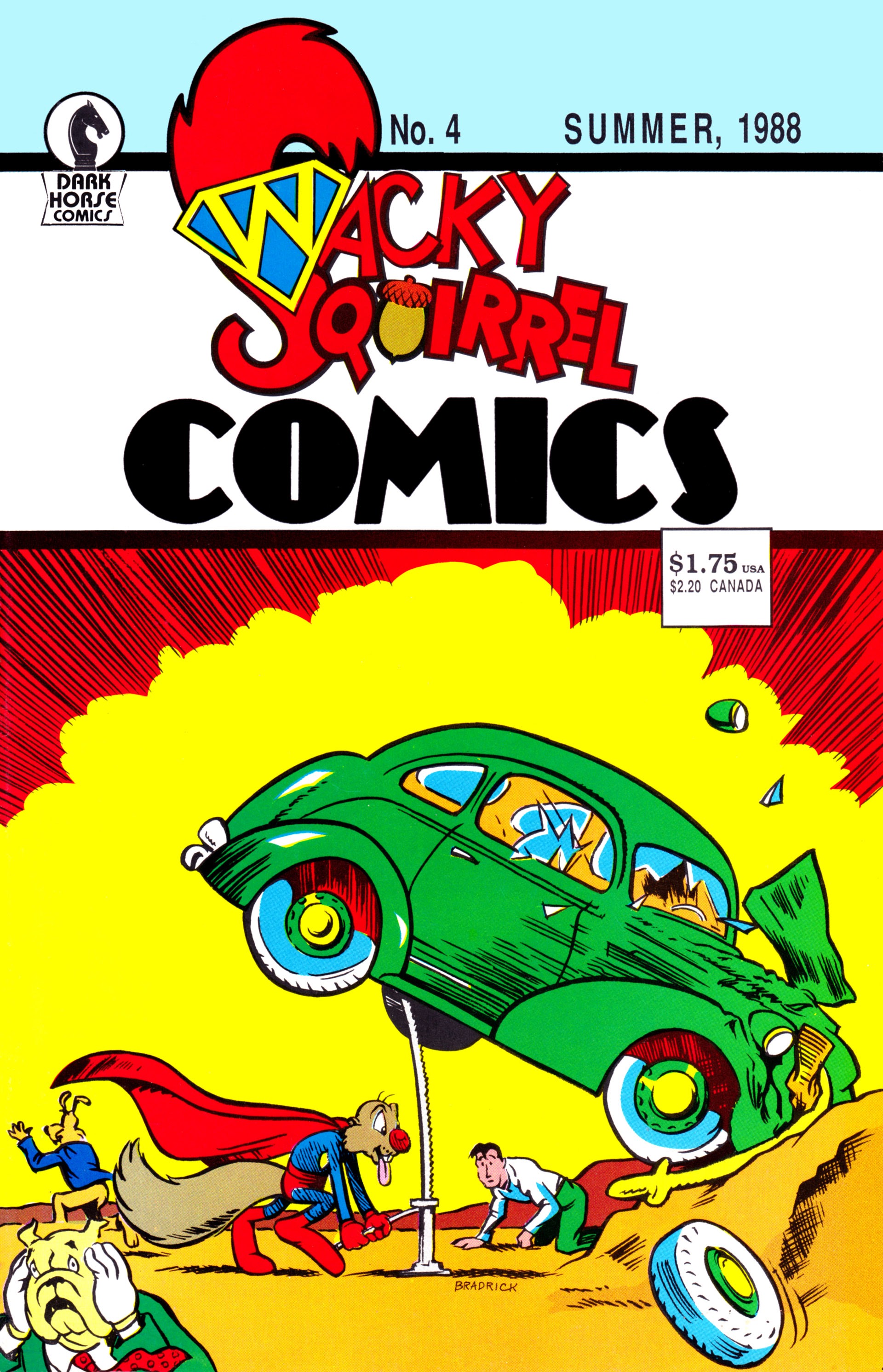 Read online Wacky Squirrel comic -  Issue #4 - 1