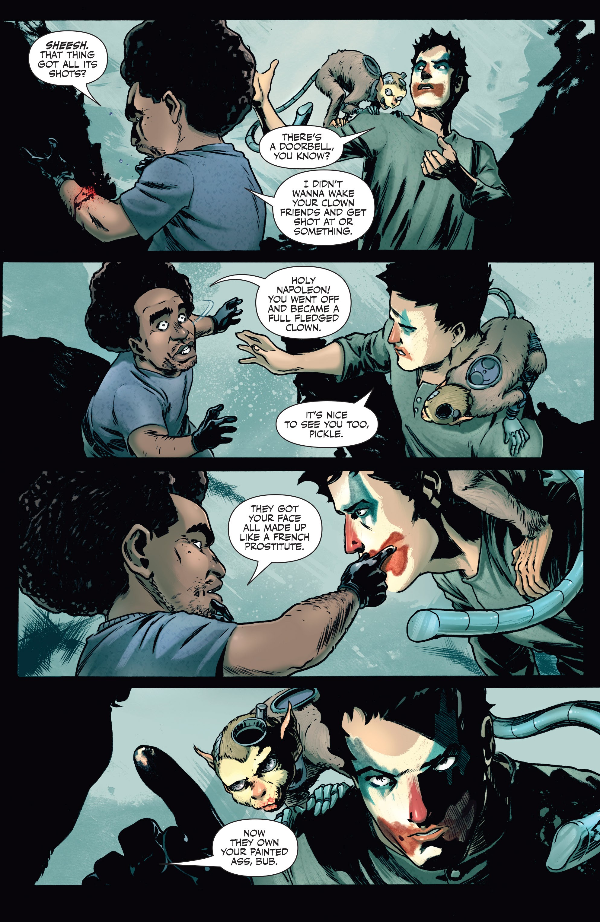 Read online Robot Clown Mob comic -  Issue # TPB - 56