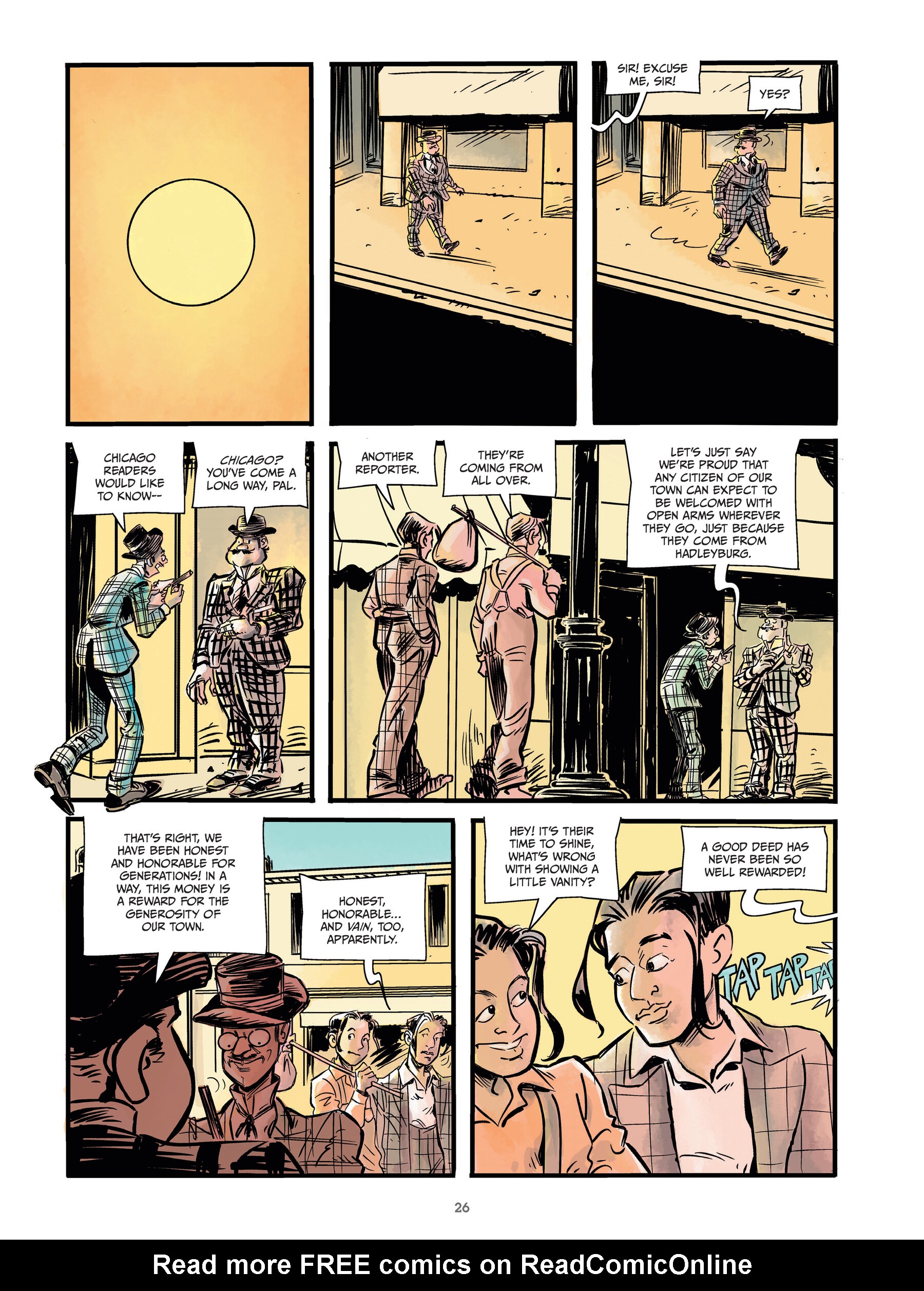 Read online The Man That Corrupted Hadleyburg comic -  Issue # TPB - 26