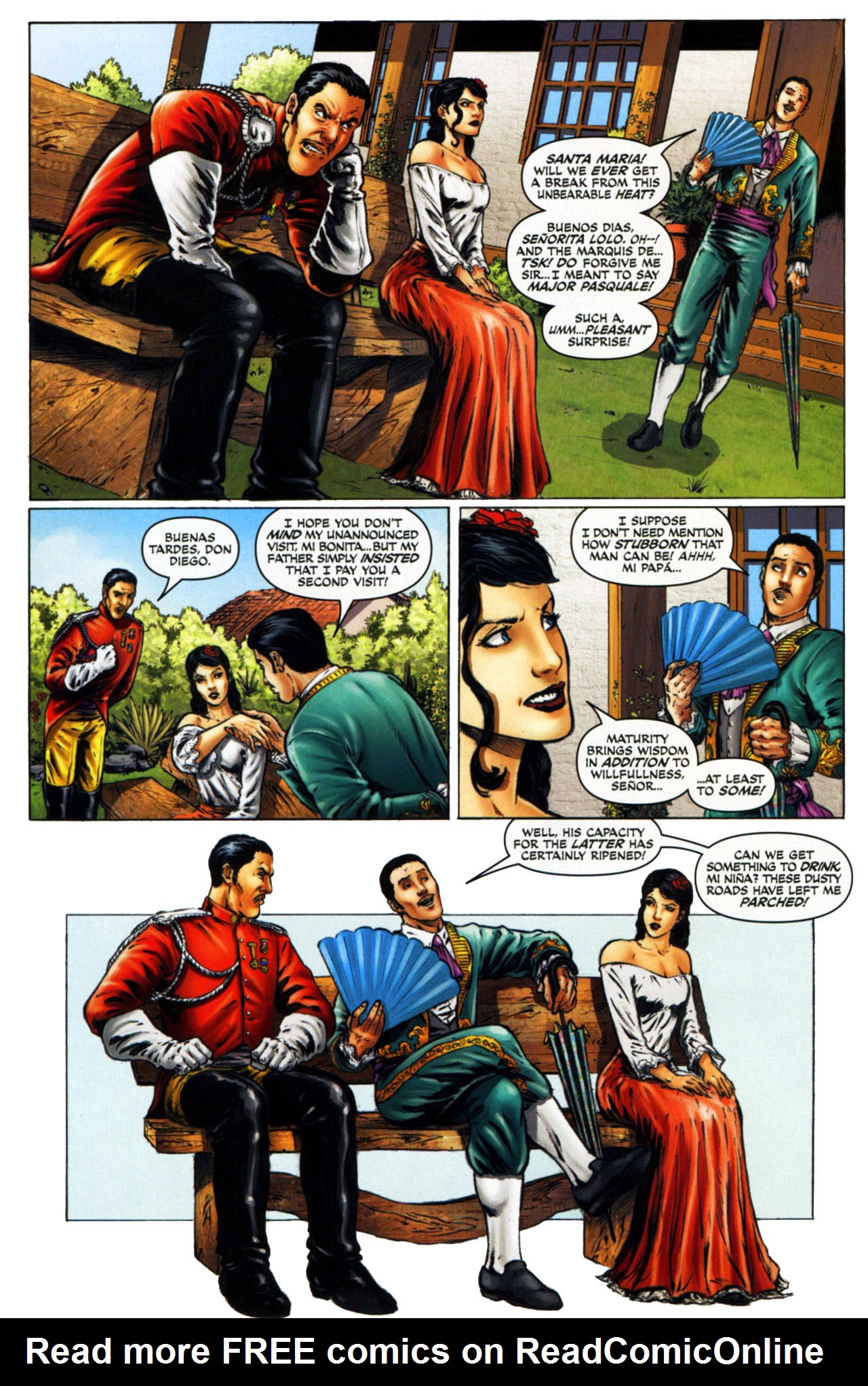 Read online Zorro (2008) comic -  Issue #11 - 5