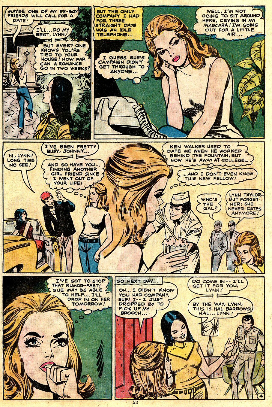 Read online Young Love (1963) comic -  Issue #114 - 53