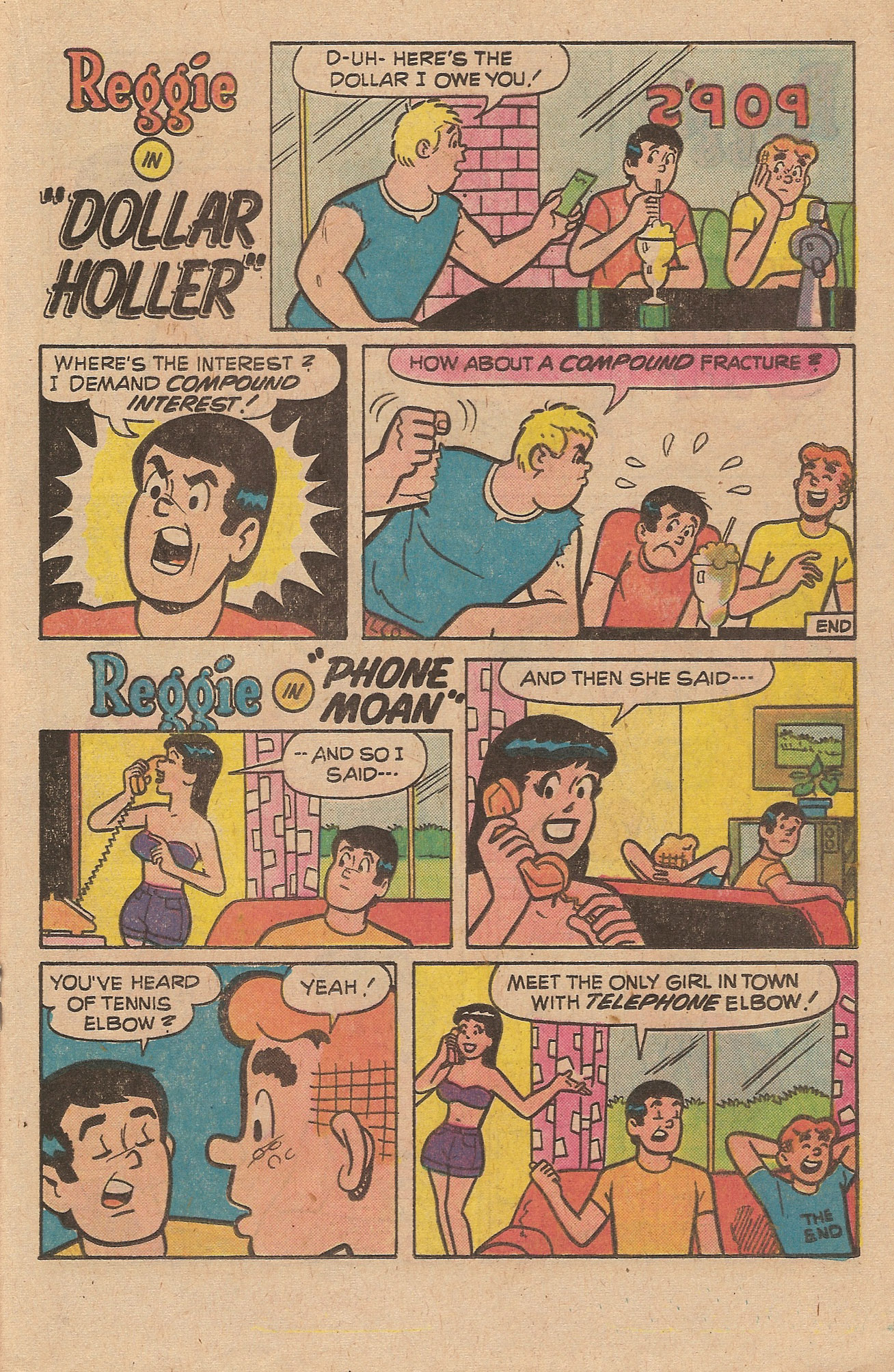 Read online Reggie's Wise Guy Jokes comic -  Issue #40 - 21