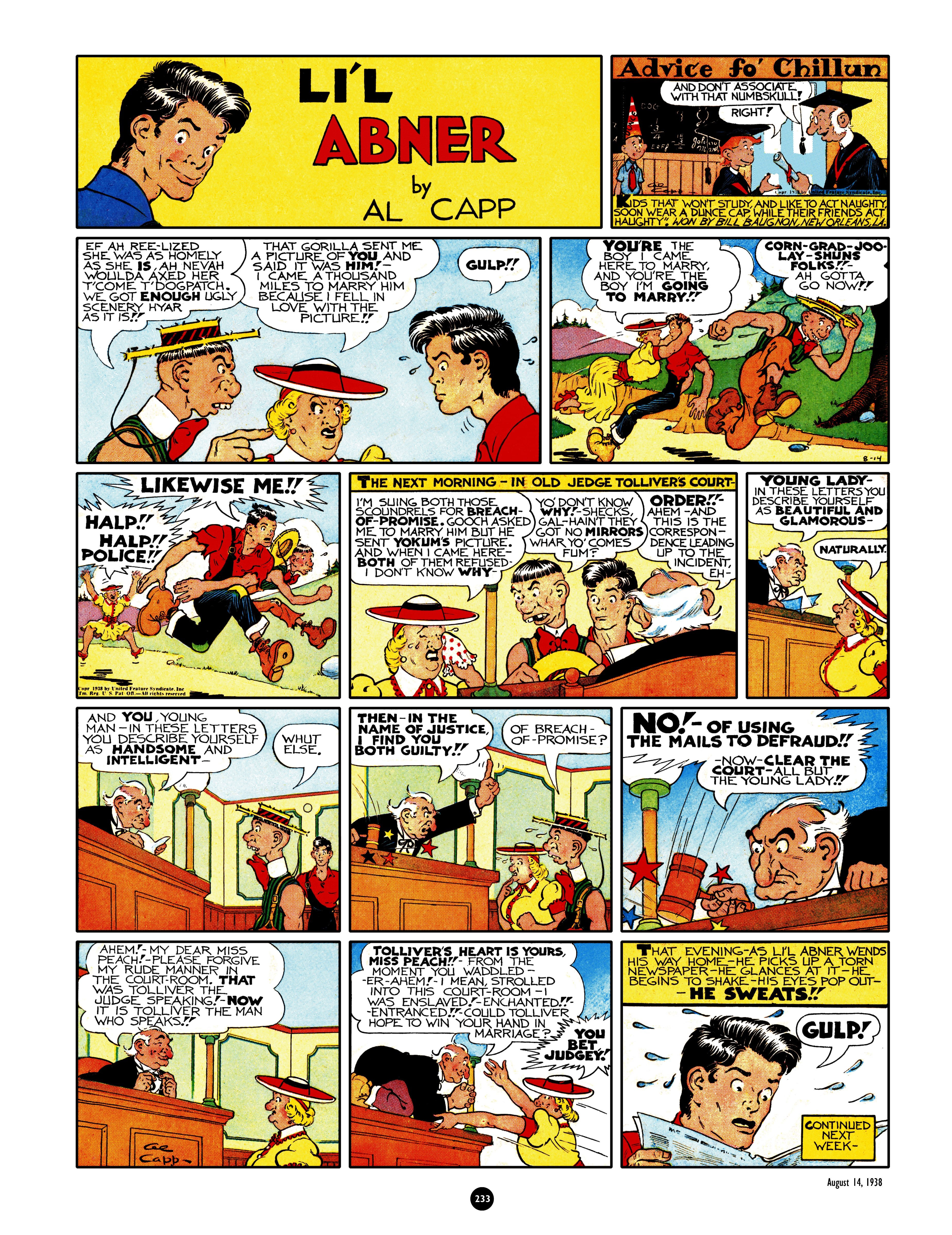 Read online Al Capp's Li'l Abner Complete Daily & Color Sunday Comics comic -  Issue # TPB 2 (Part 3) - 35