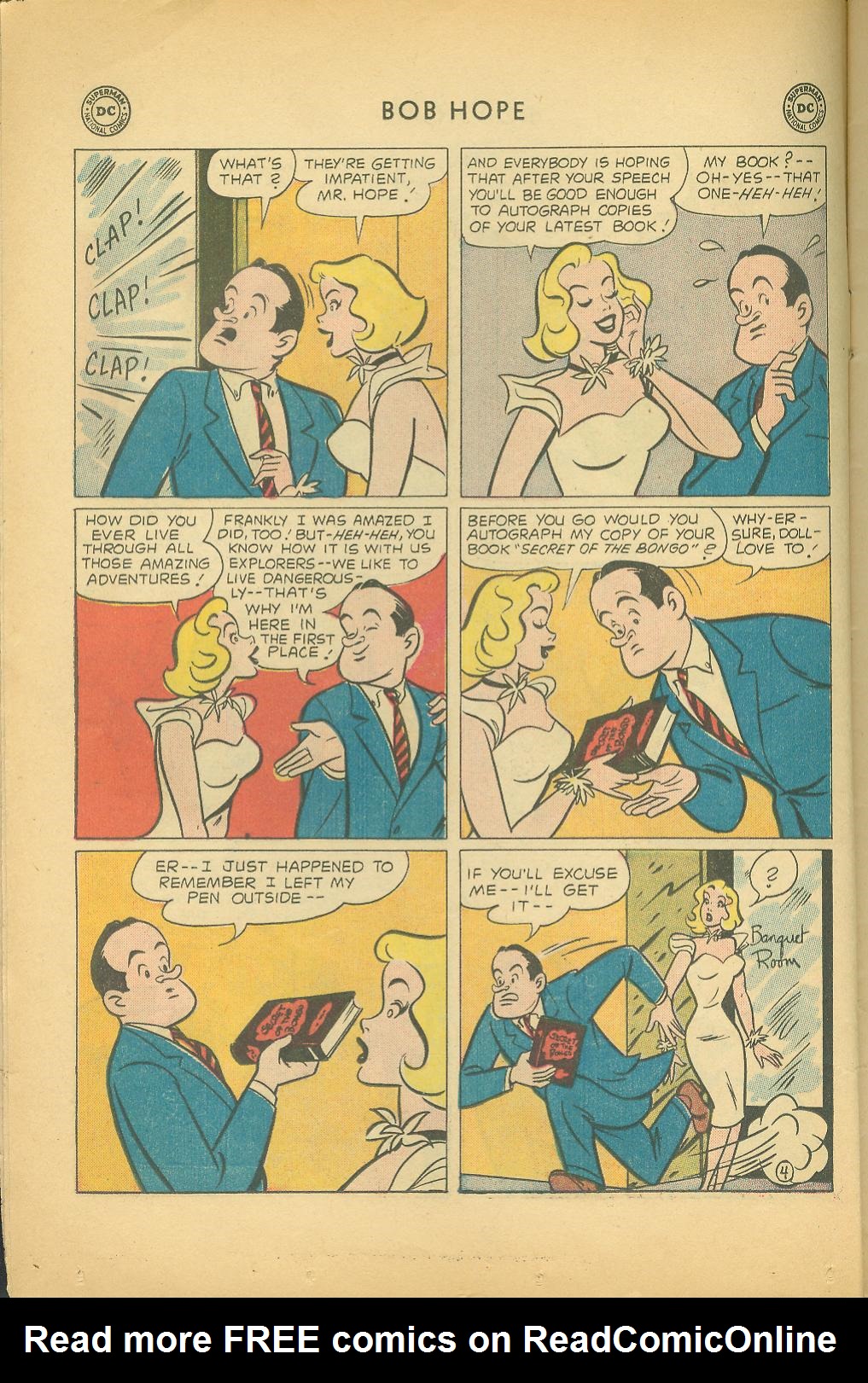 Read online The Adventures of Bob Hope comic -  Issue #55 - 6