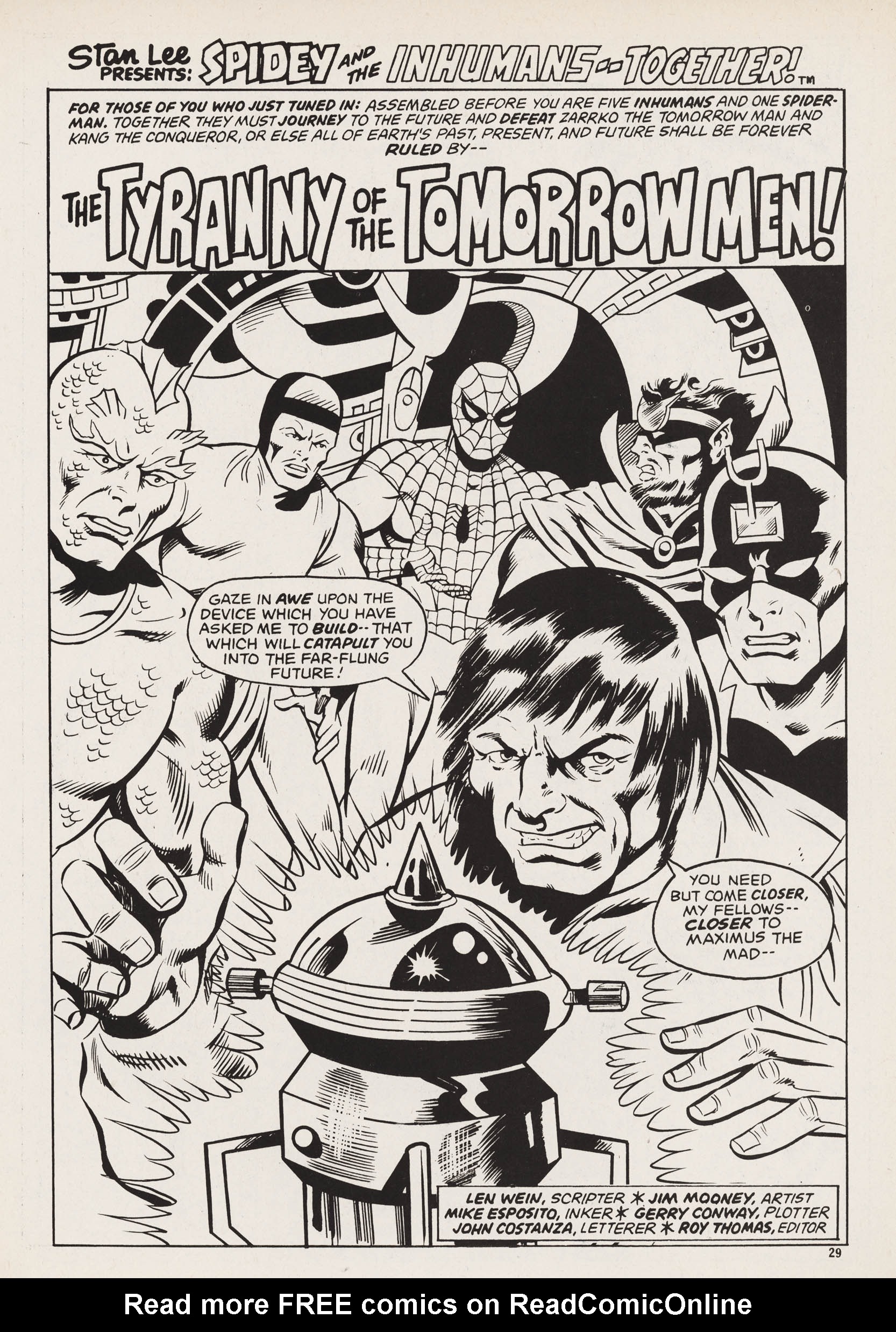 Read online Captain Britain (1976) comic -  Issue #31 - 29