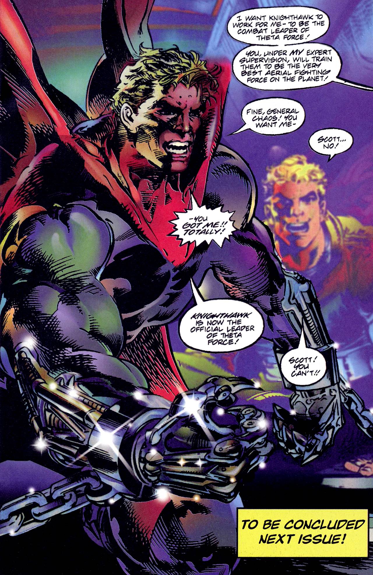 Read online Knighthawk comic -  Issue #5 - 23