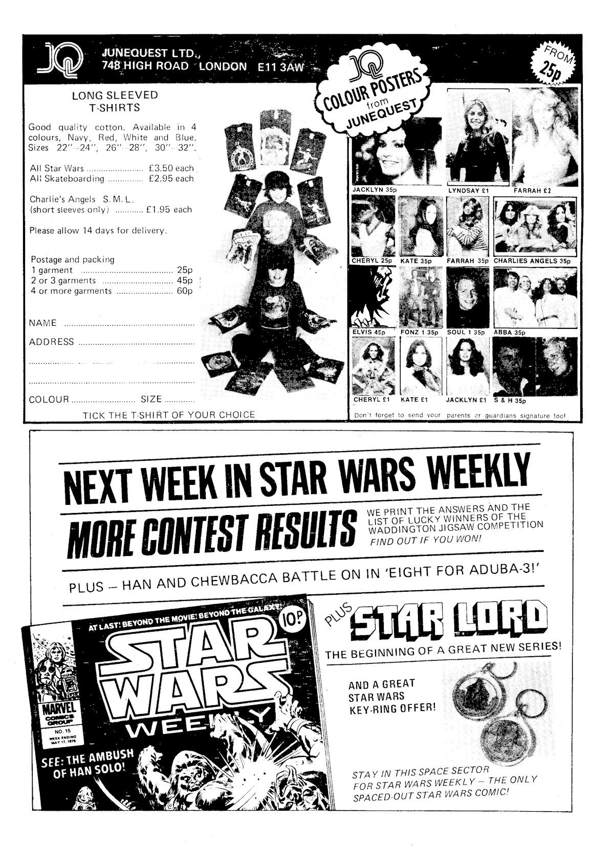 Read online Star Wars Weekly comic -  Issue #14 - 15