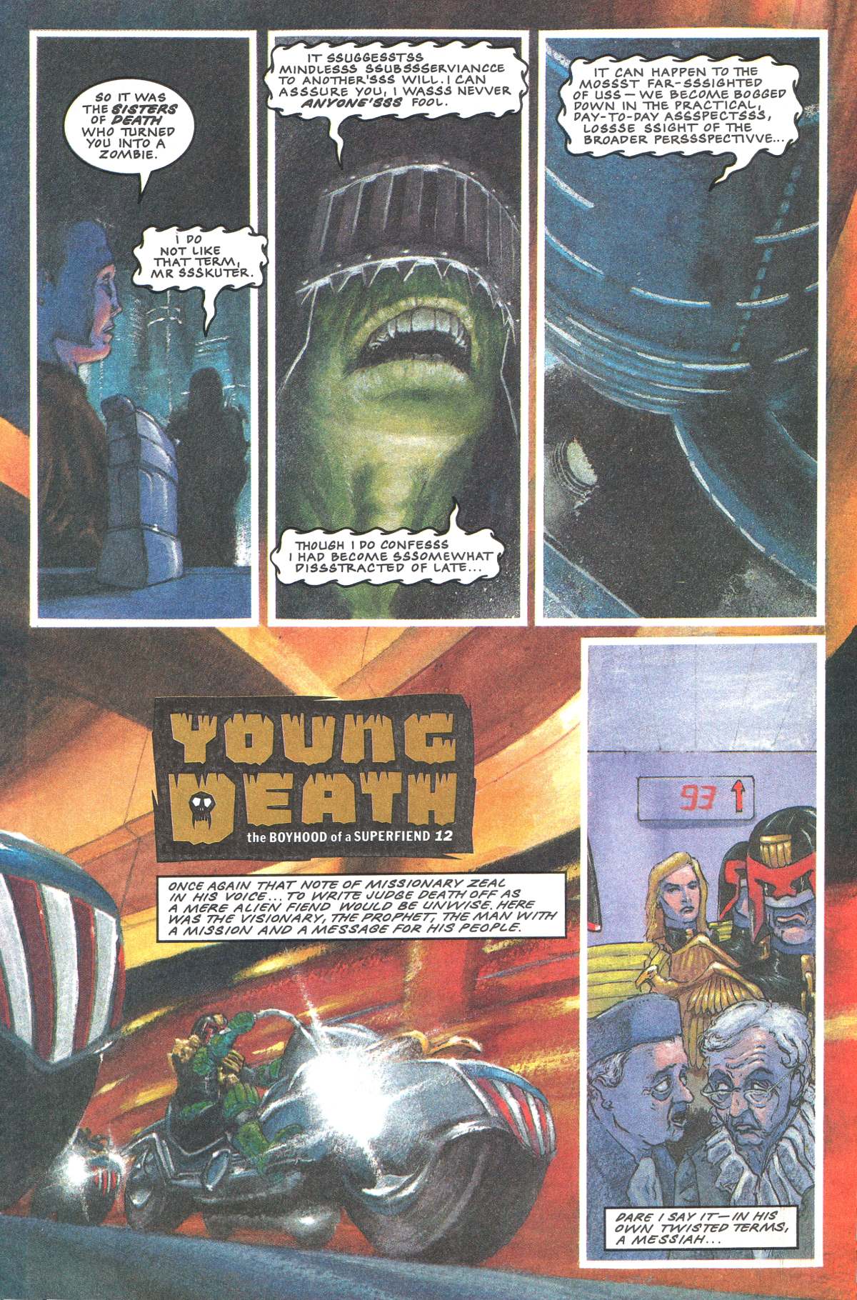 Read online Judge Dredd: The Megazine comic -  Issue #12 - 13