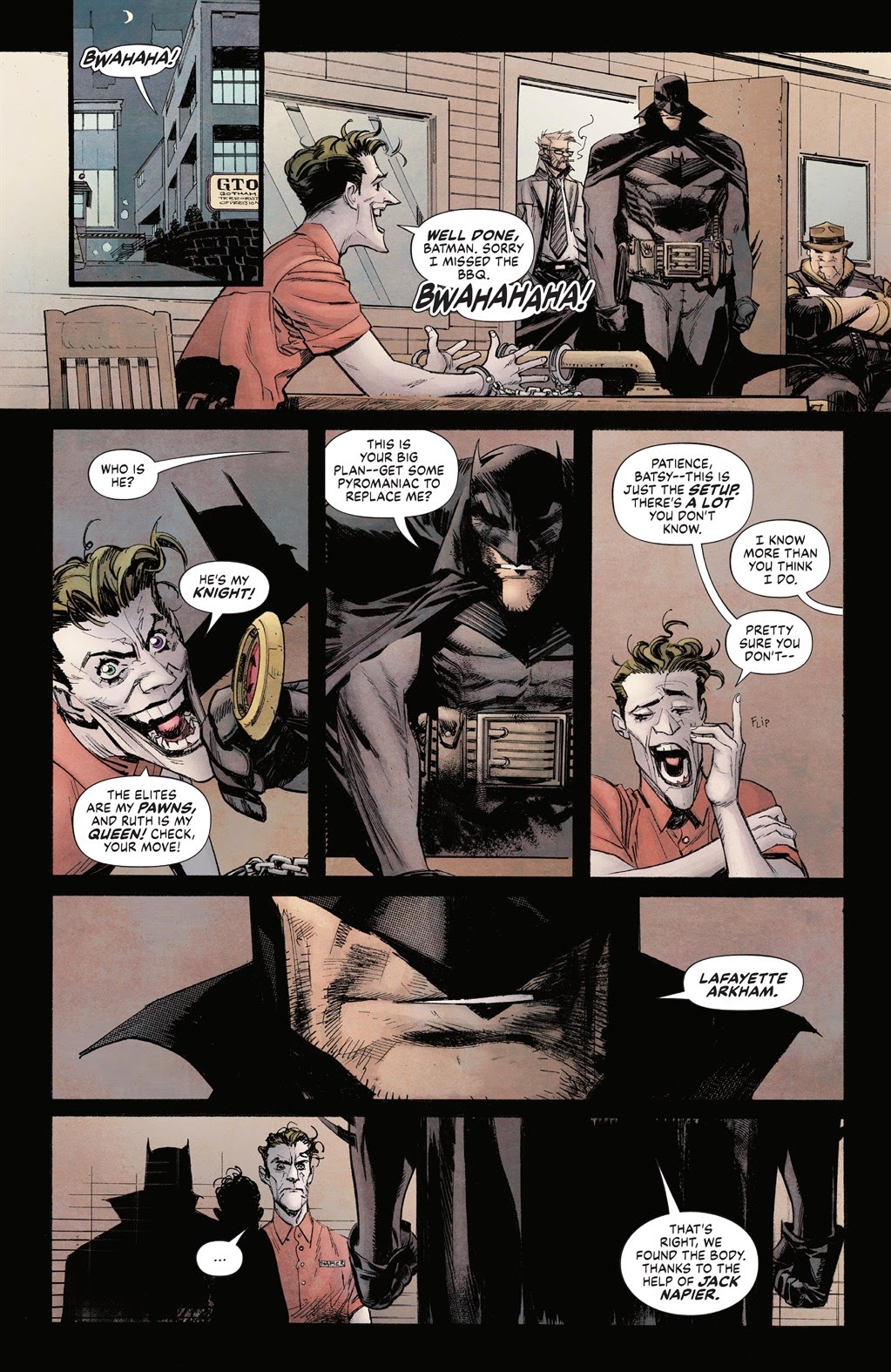 Read online Batman: Curse of the White Knight Deluxe Edition comic -  Issue # TPB (Part 1) - 64