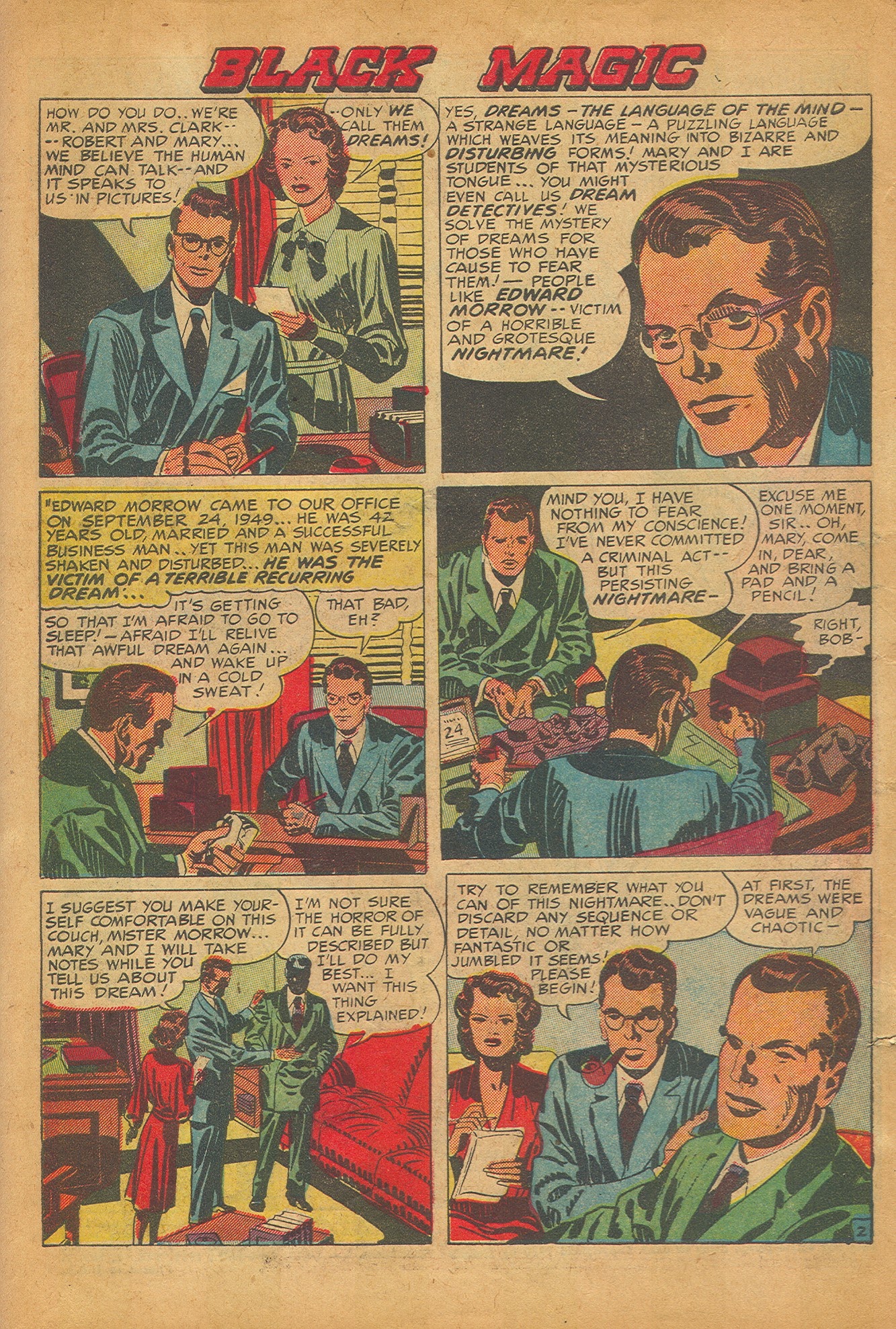 Read online Black Magic (1950) comic -  Issue #2 - 4