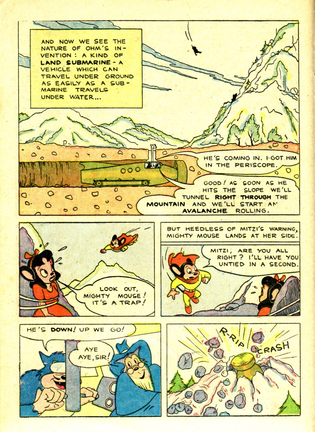 Read online Paul Terry's Mighty Mouse Comics comic -  Issue #36 - 11