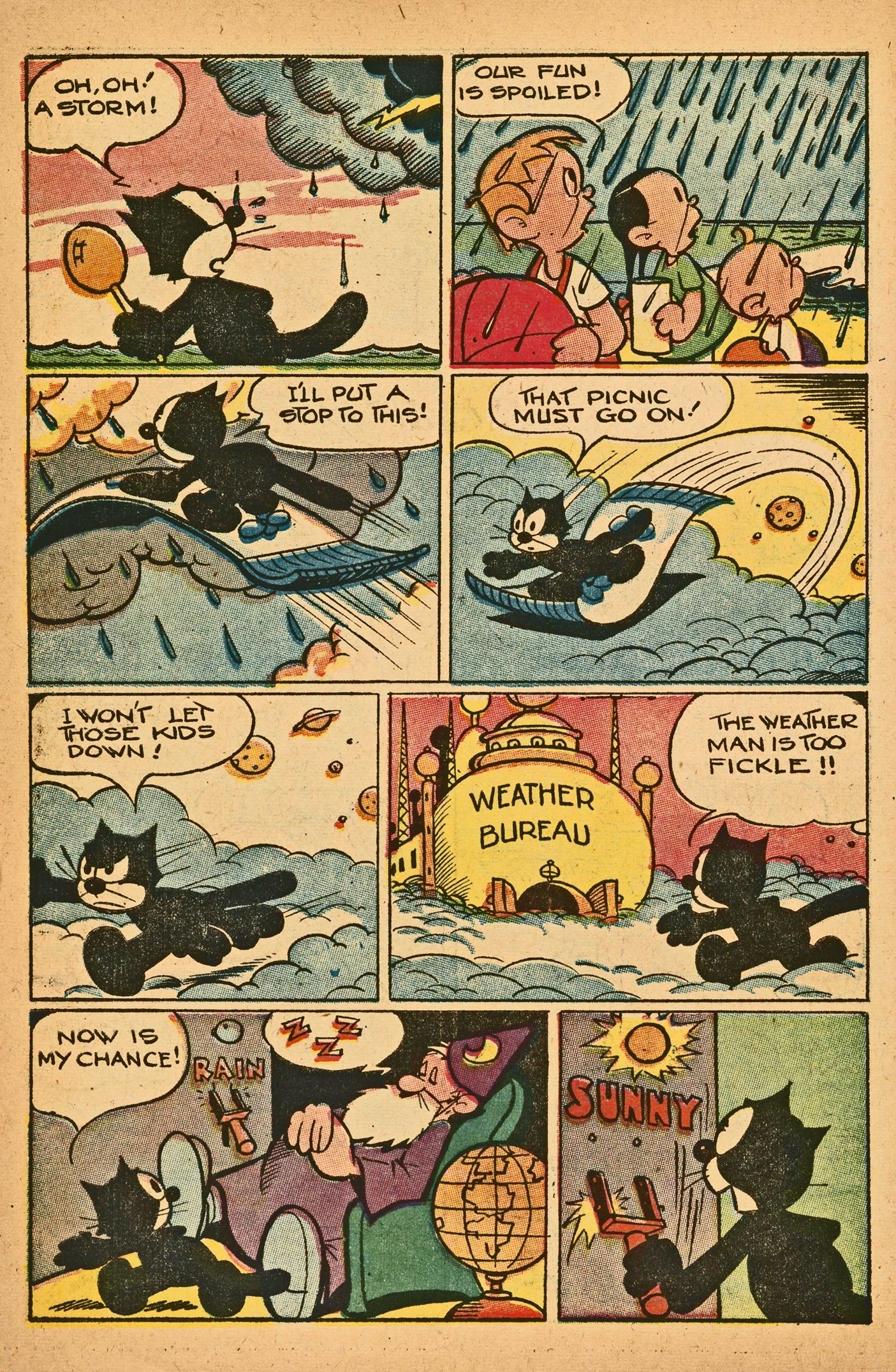 Read online Felix the Cat (1951) comic -  Issue #45 - 8
