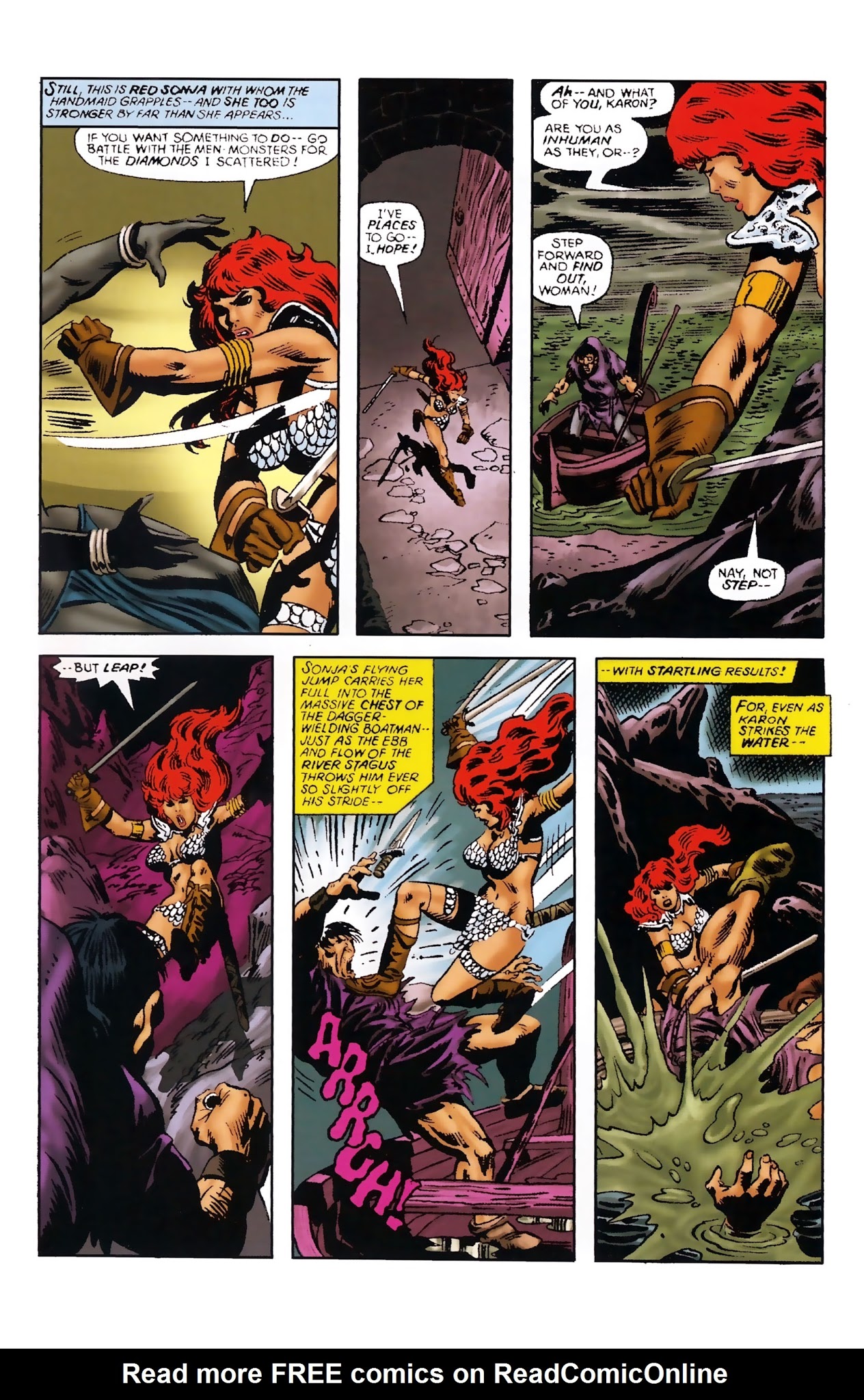 Read online The Adventures of Red Sonja comic -  Issue # TPB 3 - 123
