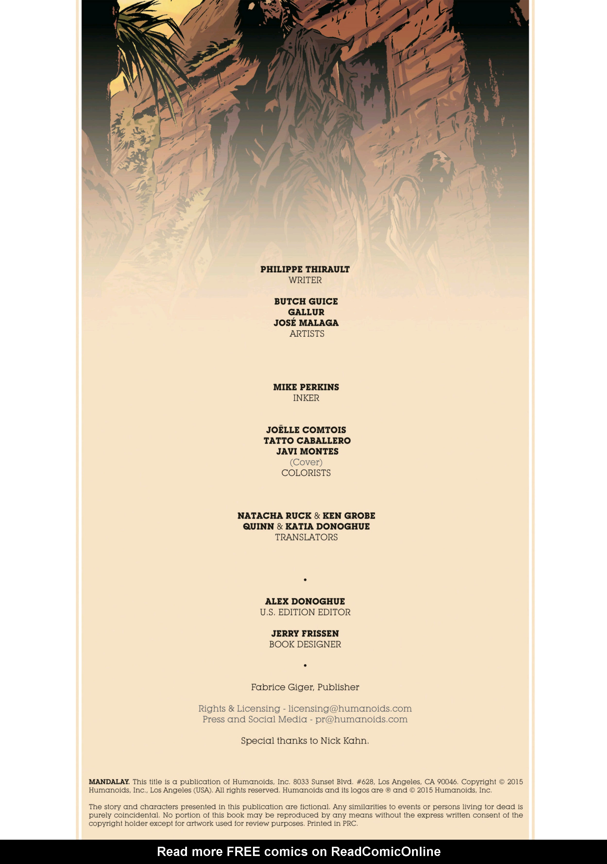 Read online Mandalay comic -  Issue #3 - 3