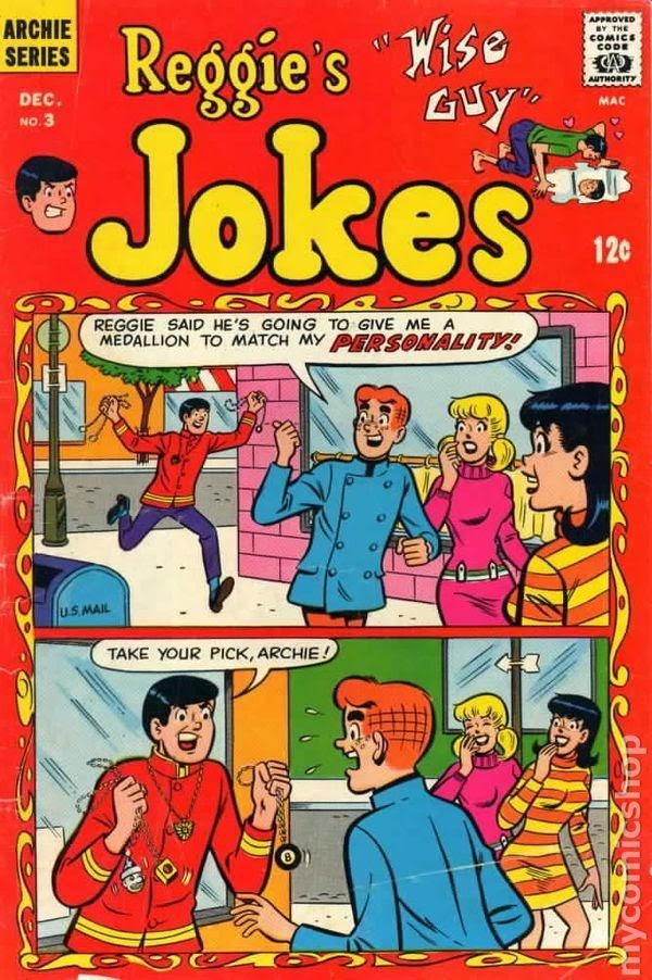 Read online Reggie's Wise Guy Jokes comic -  Issue #3 - 1
