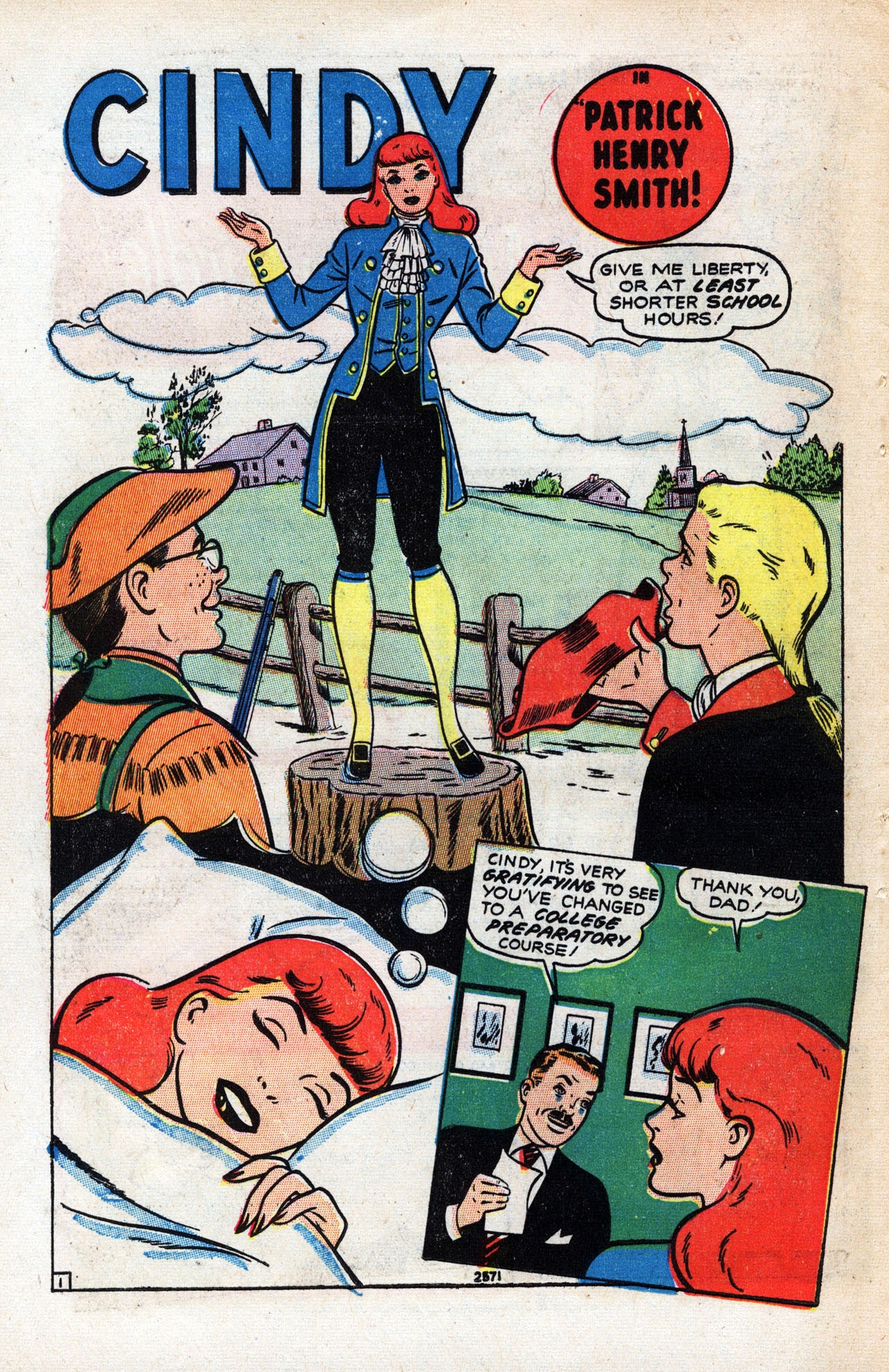Read online Junior Miss (1947) comic -  Issue #30 - 17