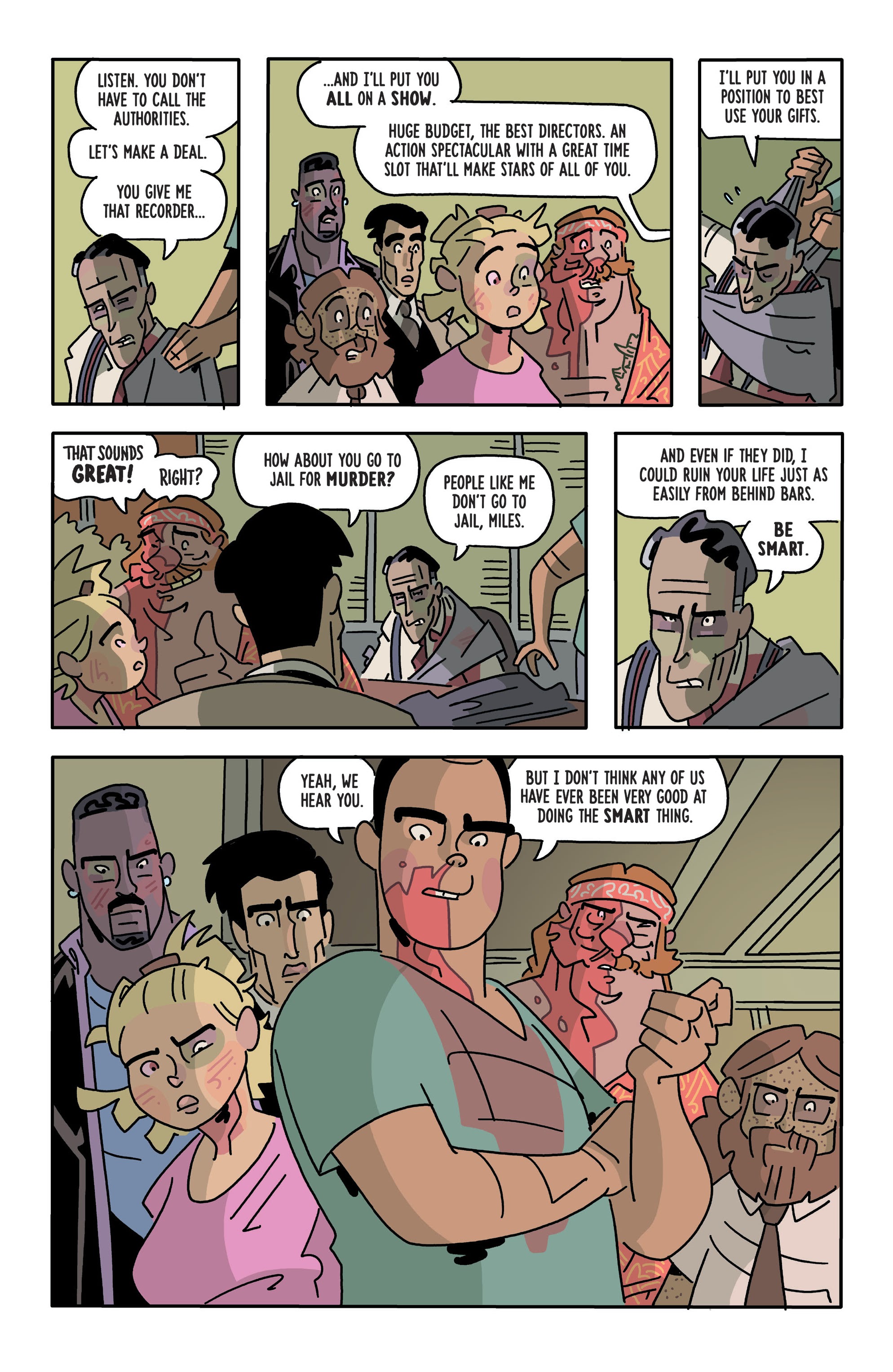 Read online The Six Sidekicks of Trigger Keaton comic -  Issue #6 - 19