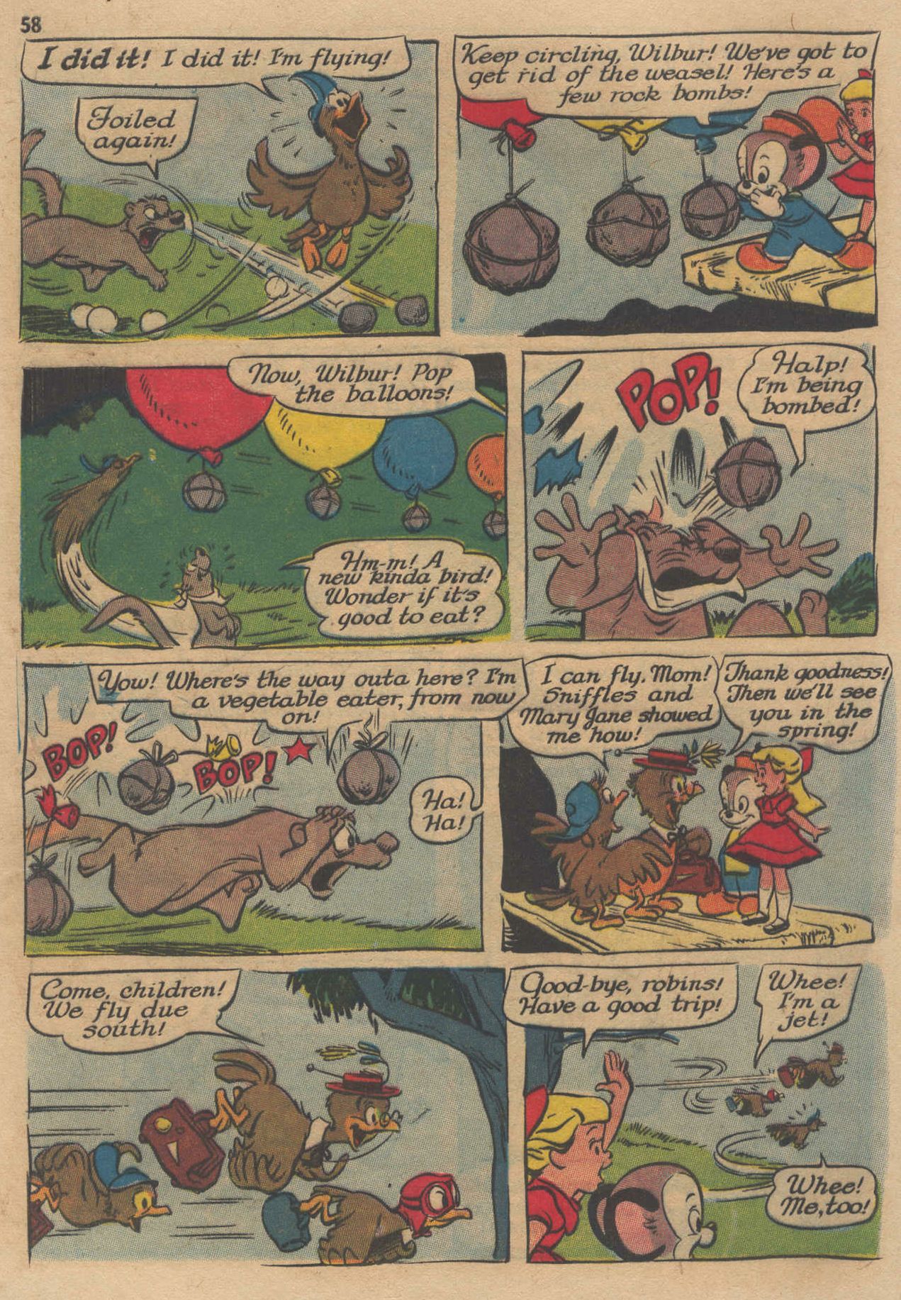 Read online Bugs Bunny's Christmas Funnies comic -  Issue # TPB 3 - 60