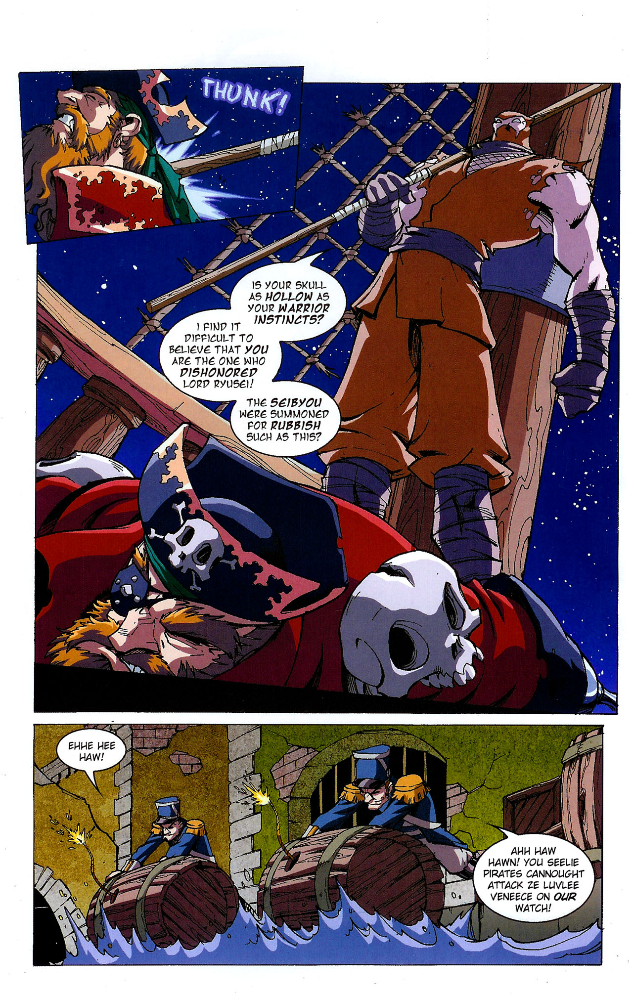 Read online Pirates vs. Ninjas II comic -  Issue #2 - 19