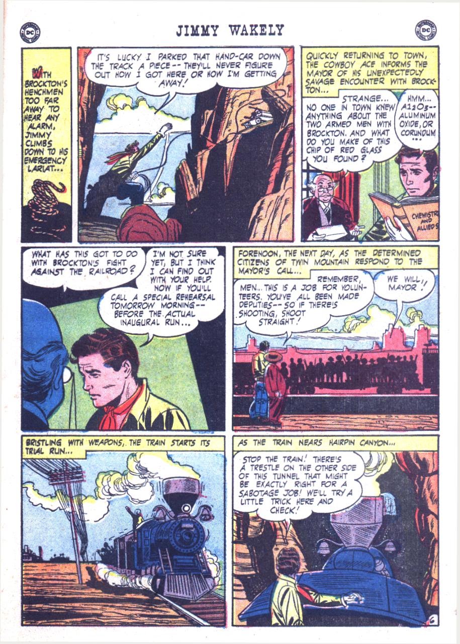 Read online Jimmy Wakely comic -  Issue #7 - 9