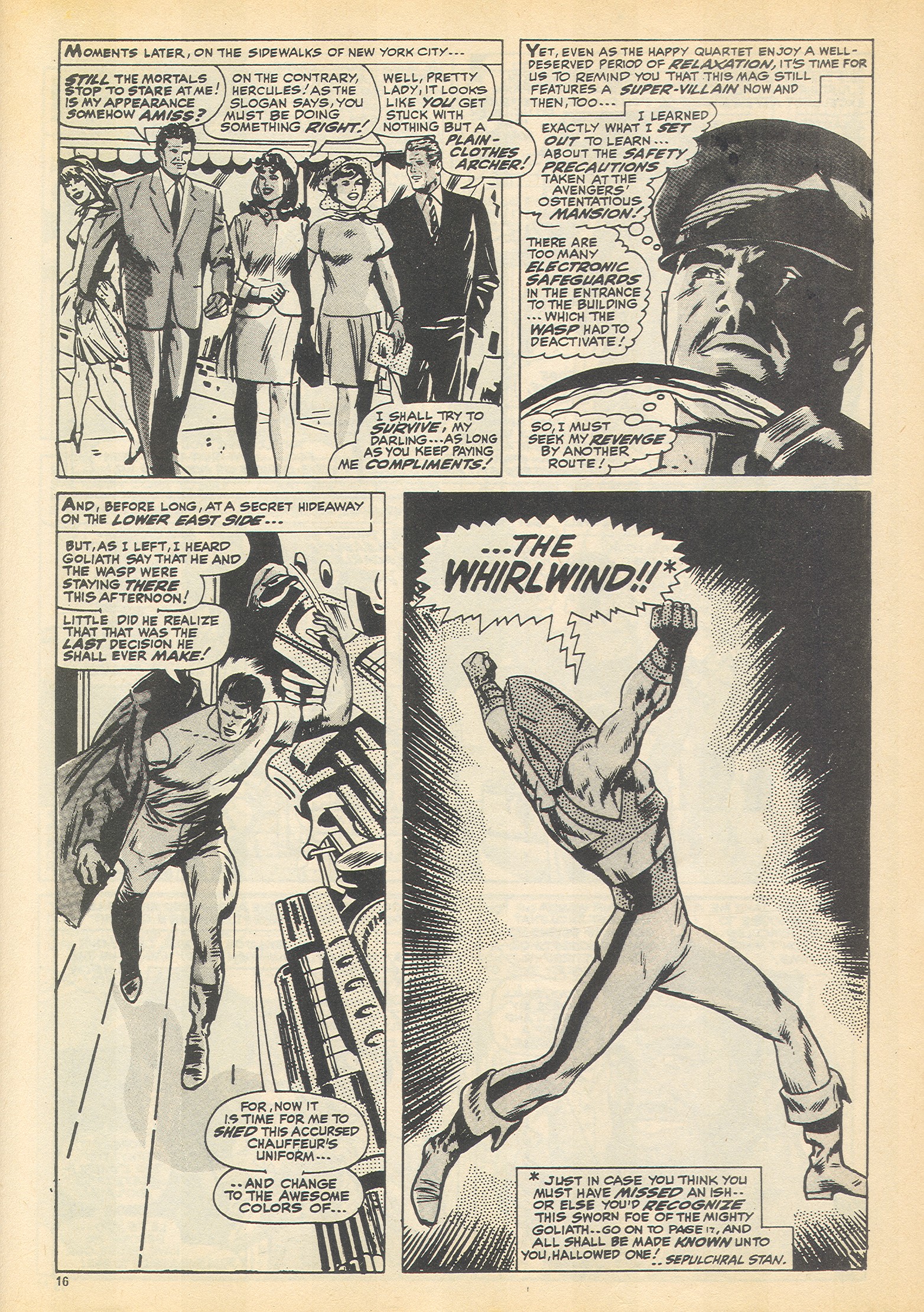 Read online The Avengers (1973) comic -  Issue #58 - 16