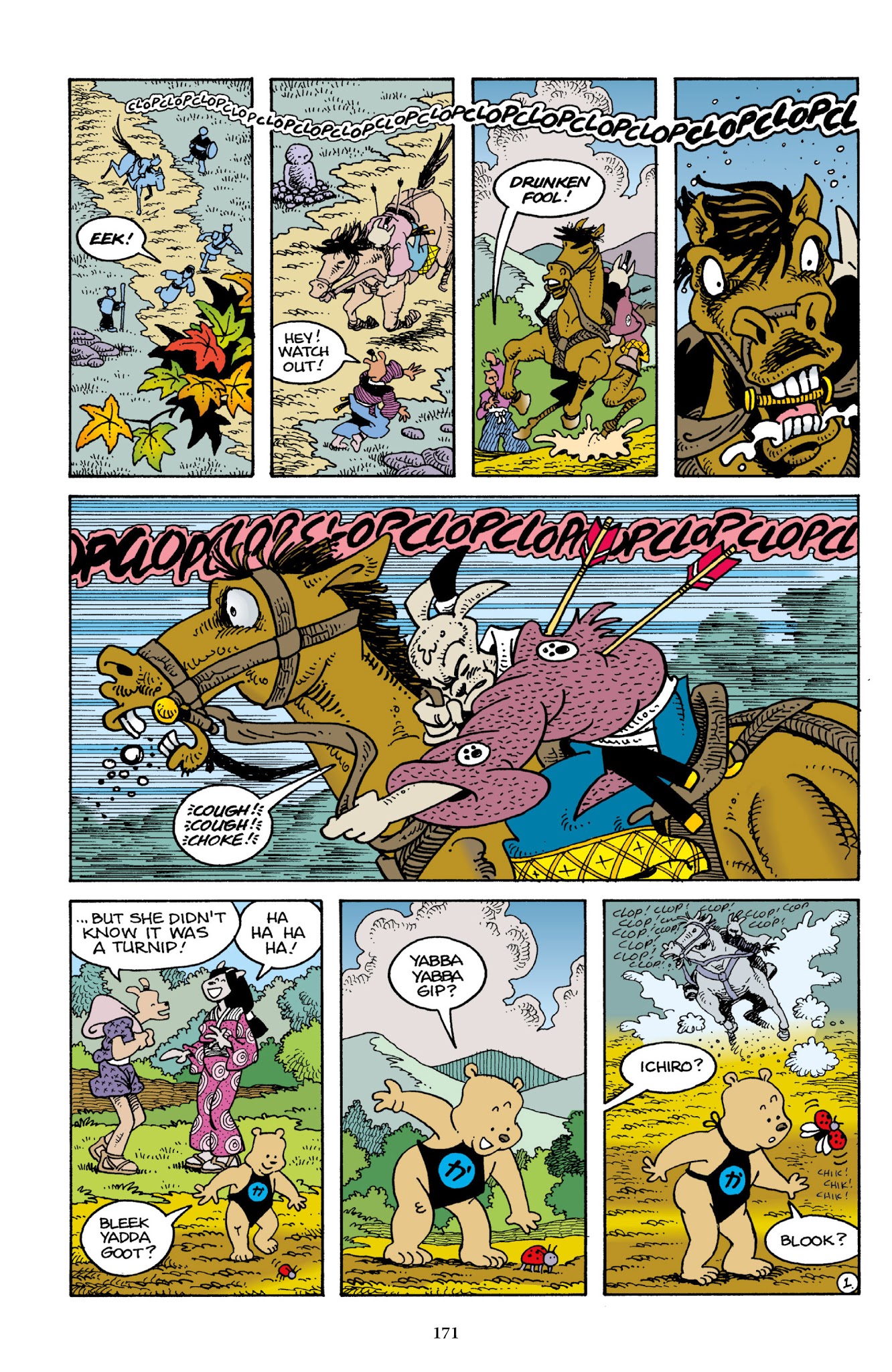 Read online The Usagi Yojimbo Saga comic -  Issue # TPB 2 - 171