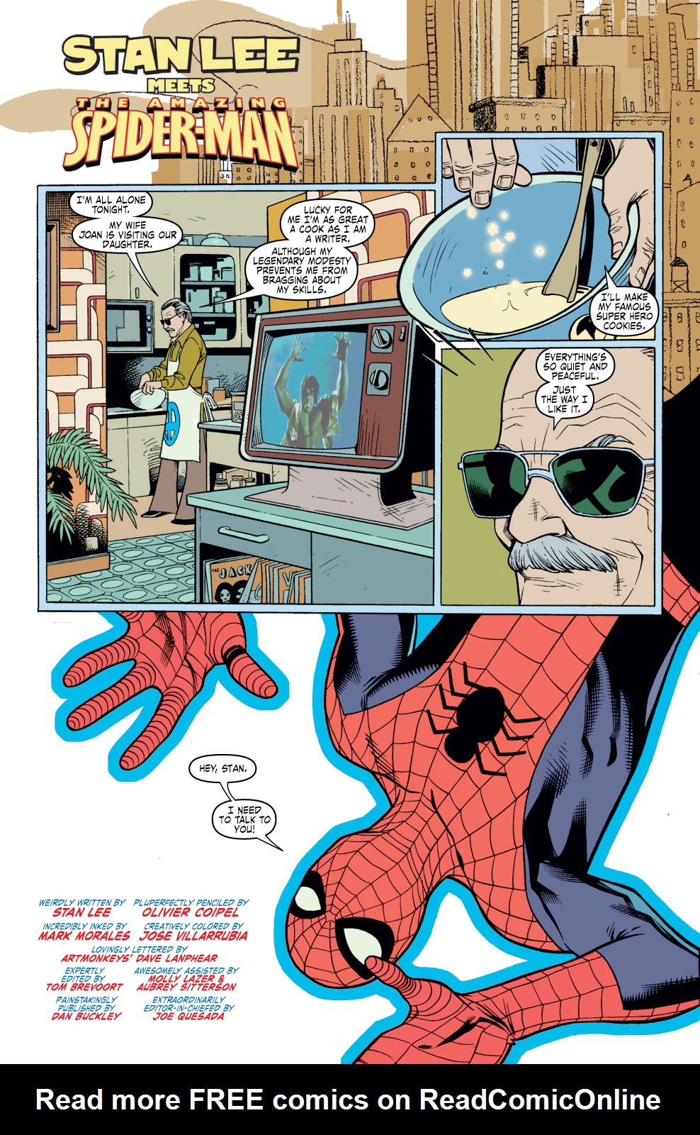 Read online Stan Lee Meets Spider-Man comic -  Issue # Full - 2