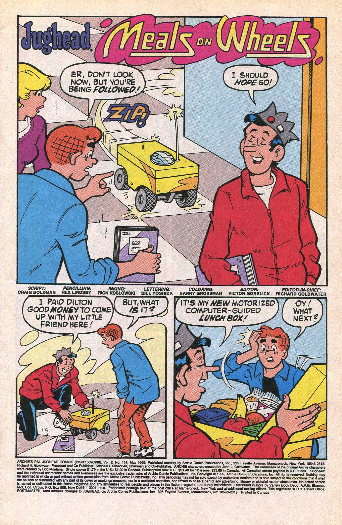 Read online Archie's Pal Jughead Comics comic -  Issue #116 - 3