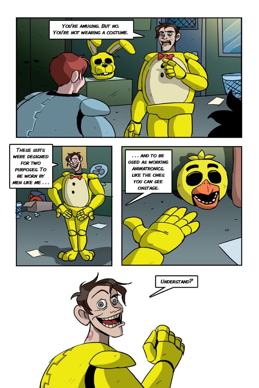 Read online Five Nights At Freddy's comic -  Issue # The Silver Eyes (Part 2) - 20