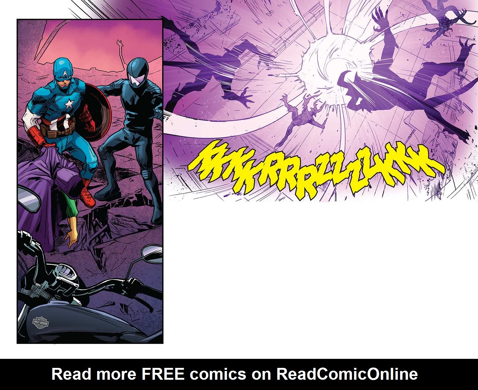 Read online Captain America Featuring Road Force comic -  Issue # Full - 48