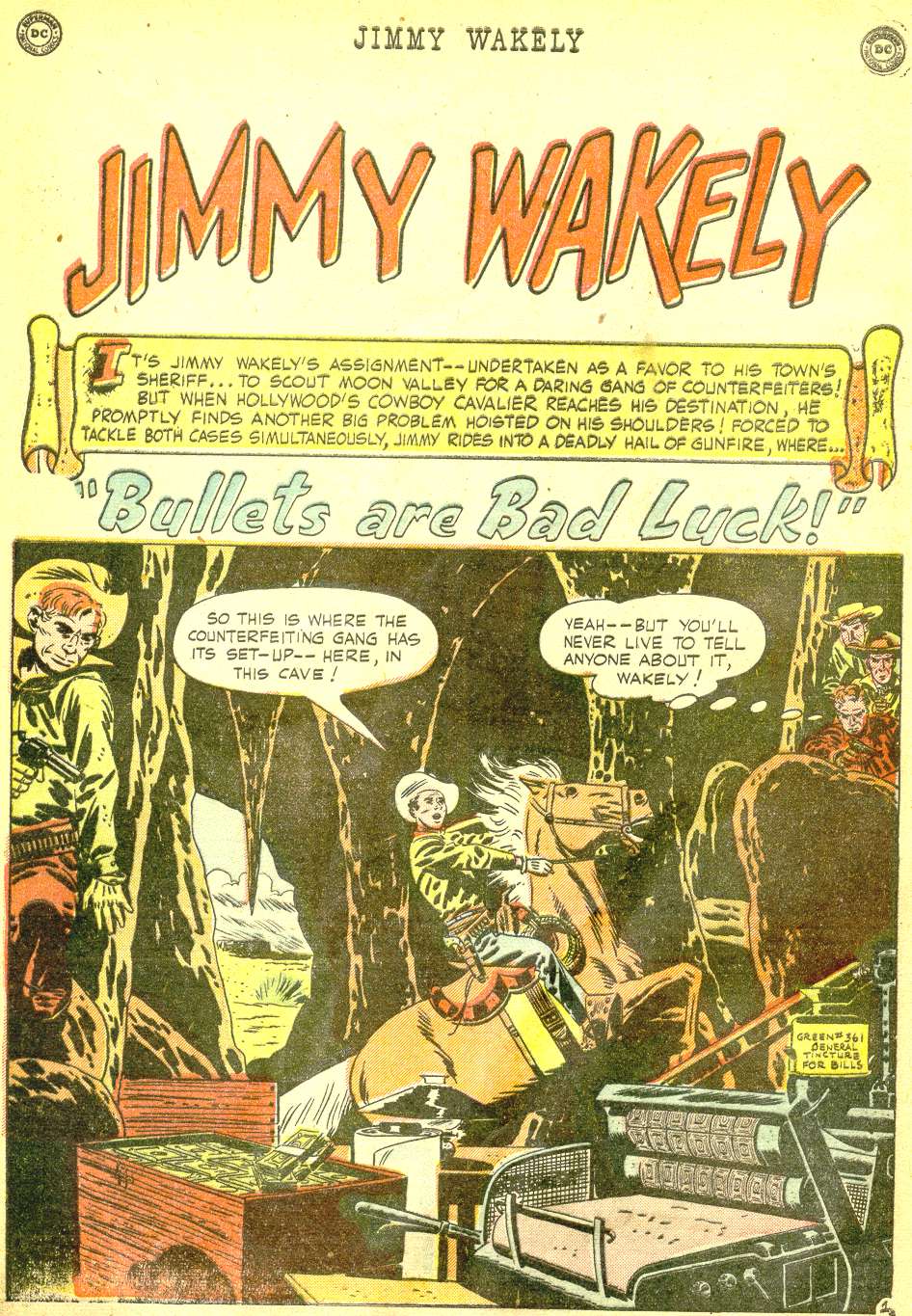 Read online Jimmy Wakely comic -  Issue #5 - 41