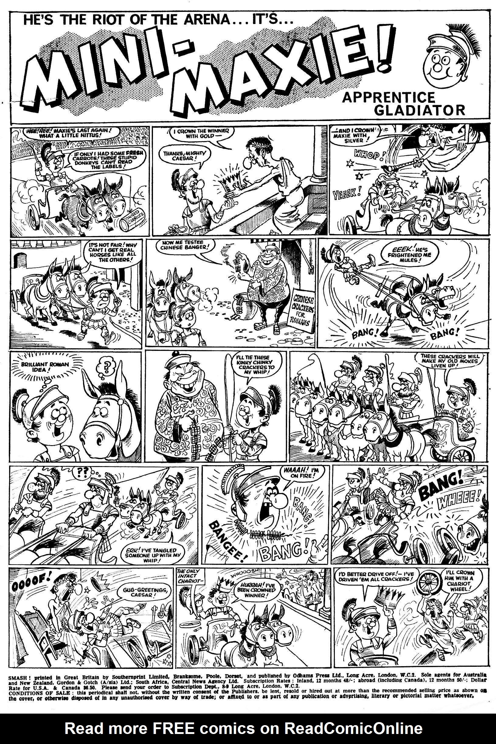 Read online Smash! (1966) comic -  Issue #114 - 16